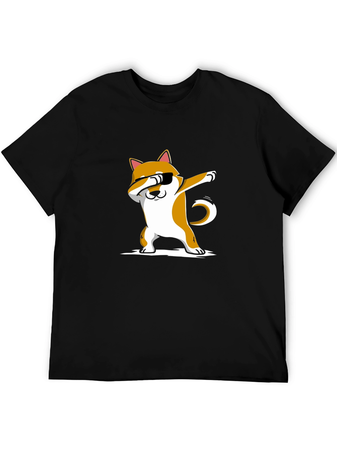 Dabbing Dog T-Shirt - Shiba Inu Dab Dance Tee