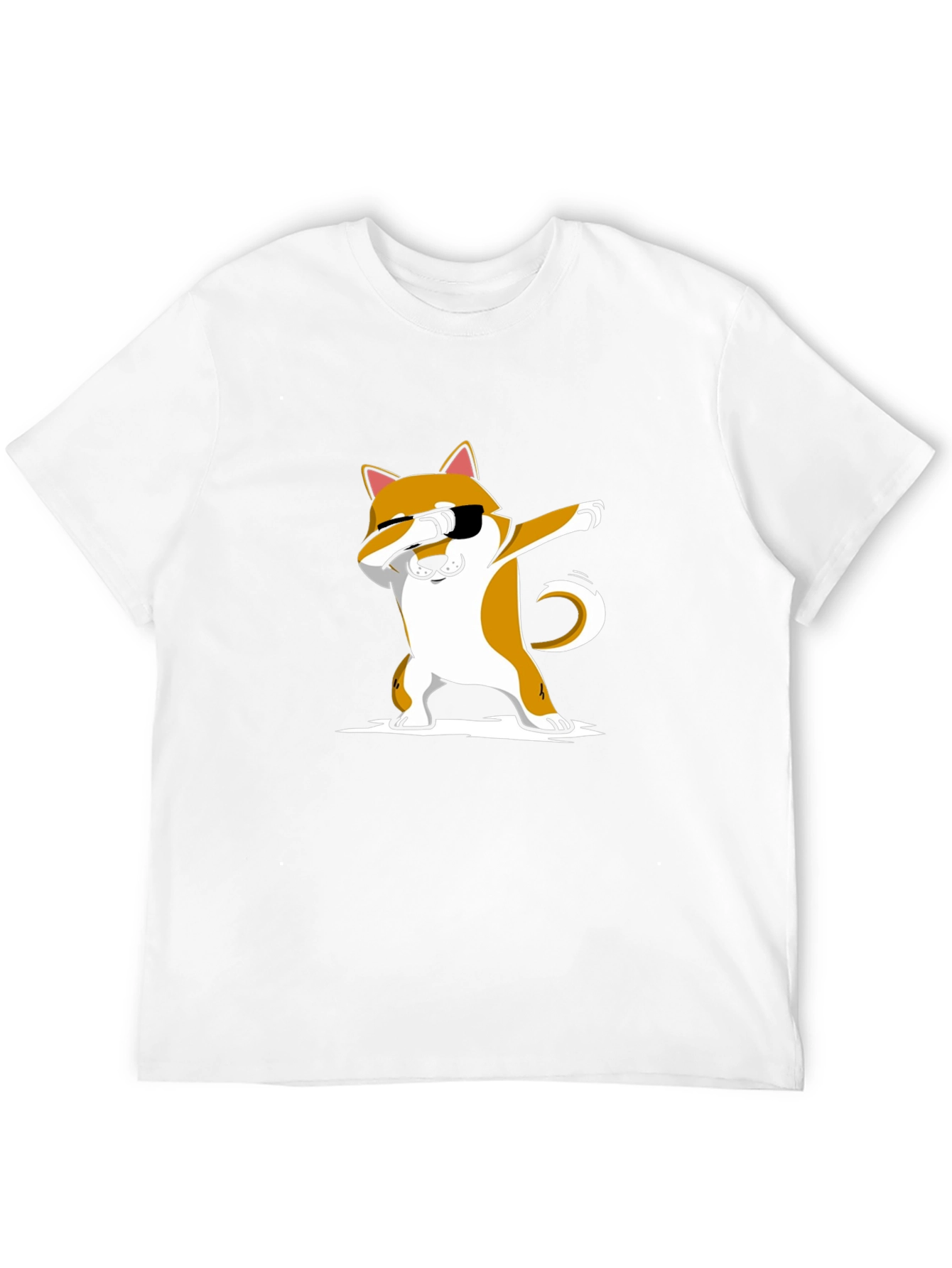 Dabbing Dog T-Shirt - Shiba Inu Dab Dance Tee