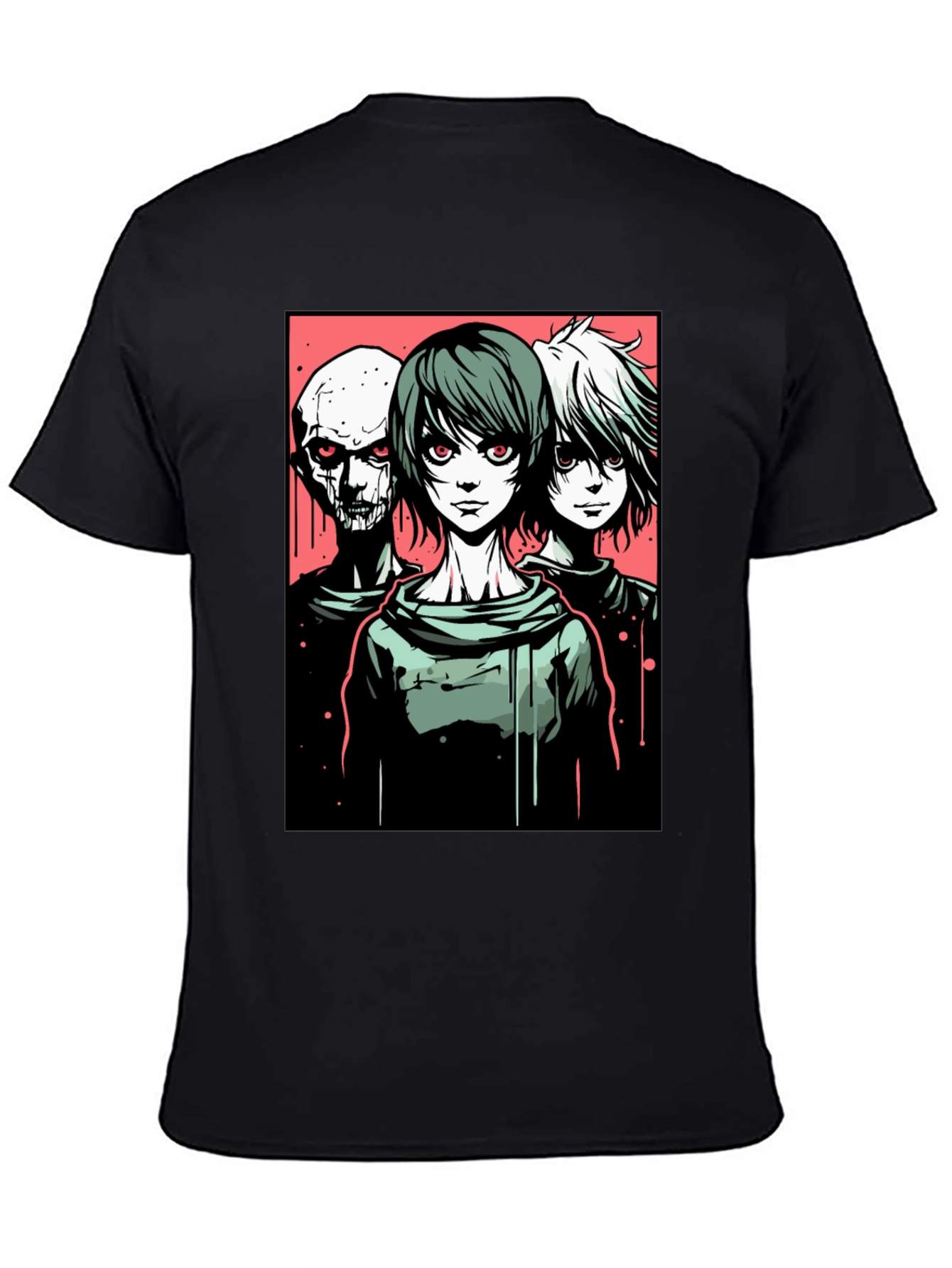 Death Note Anime Graphic Black T-Shirt