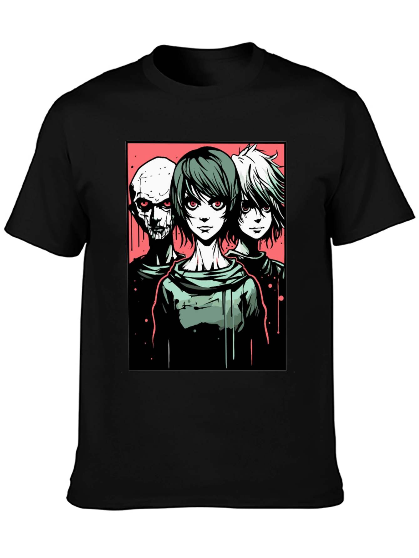 Death Note Anime Graphic Black T-Shirt