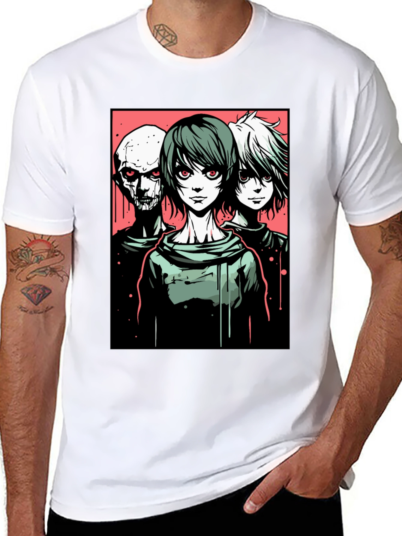 Death Note Anime Graphic Black T-Shirt