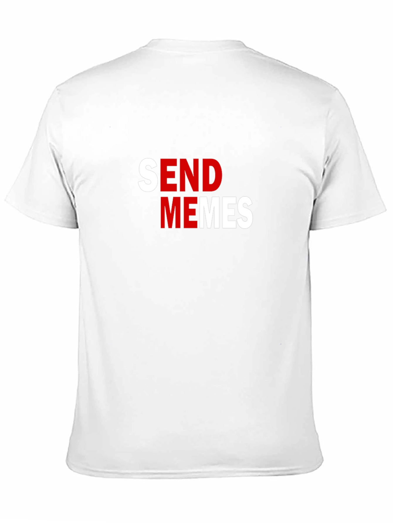 Send Memes Black Graphic Tee - Funny Slogan T-Shirt
