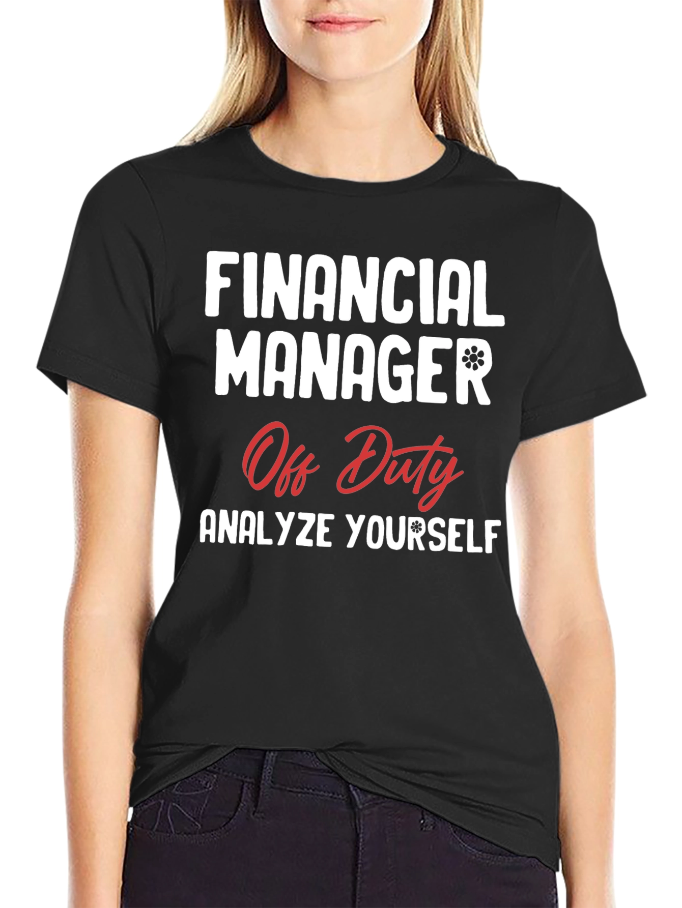 Financial Manager Off Duty Graphic T-Shirt