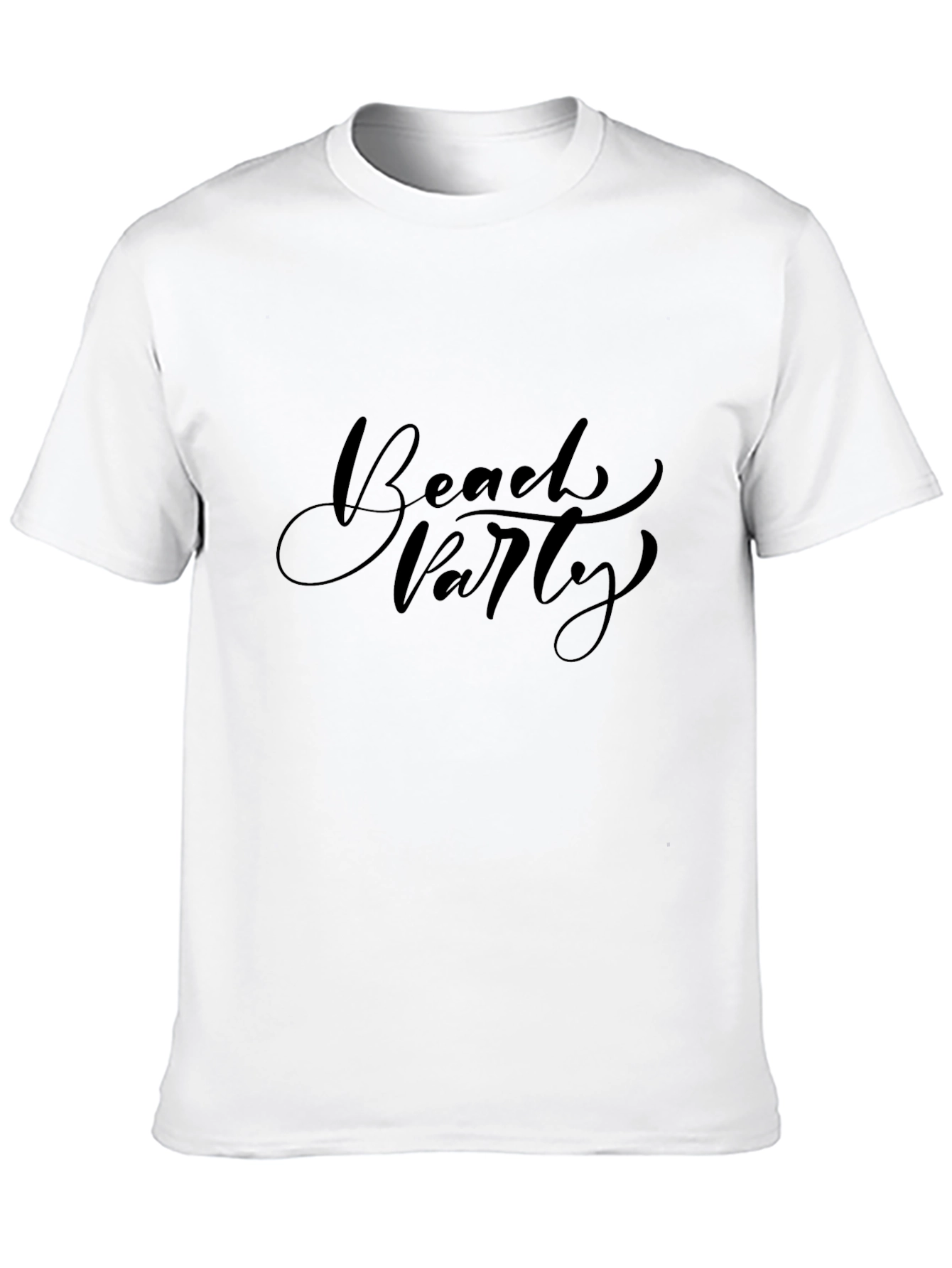 Beach Party Black T-Shirt