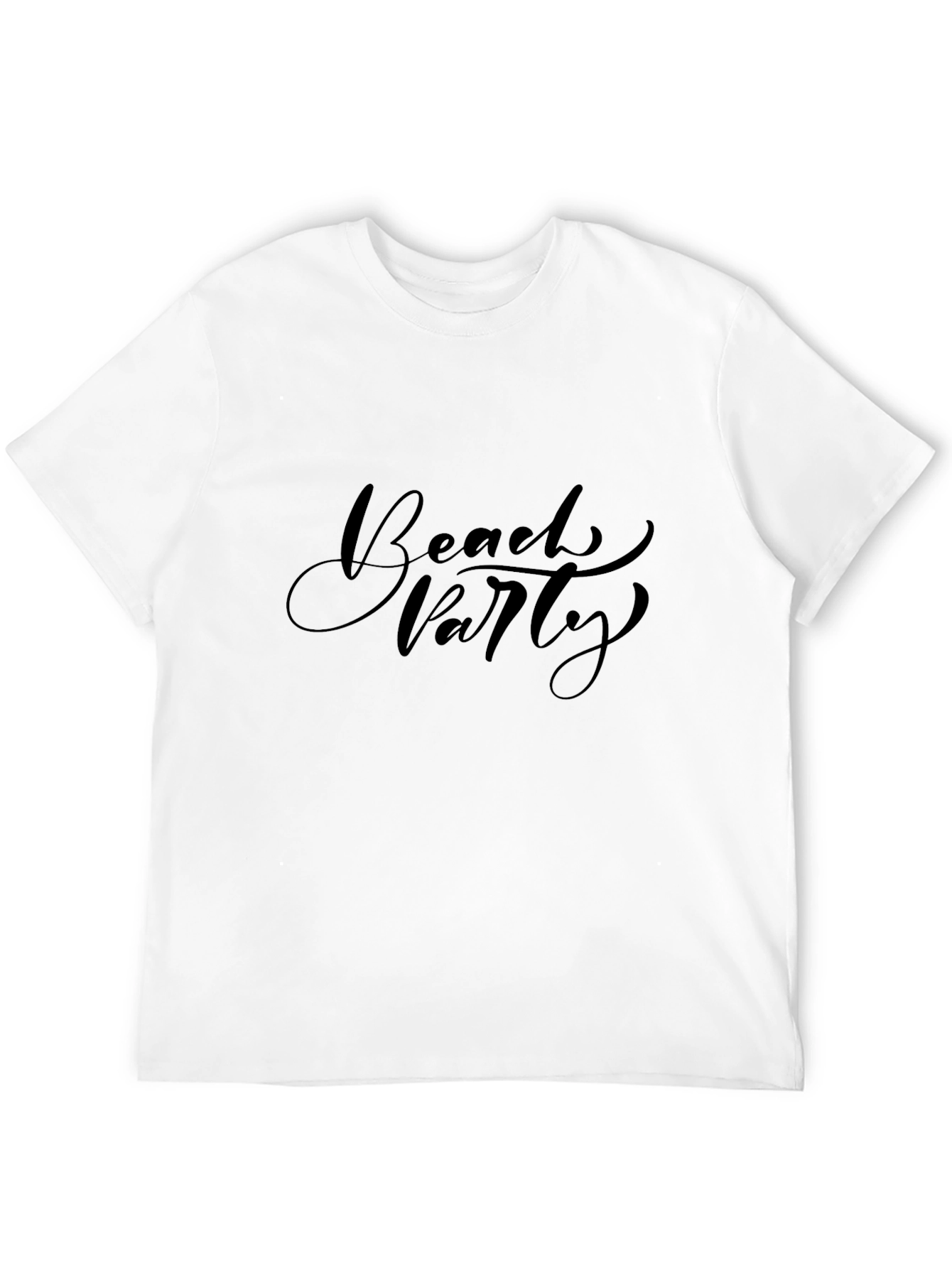 Beach Party Black T-Shirt