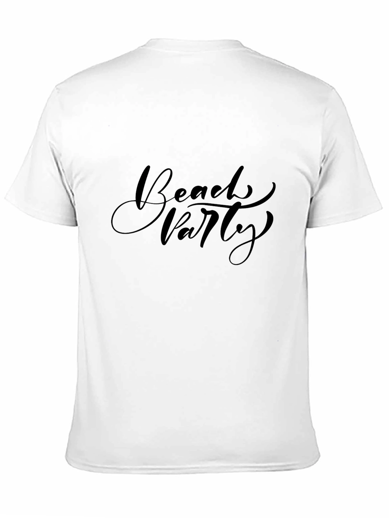 Beach Party Black T-Shirt