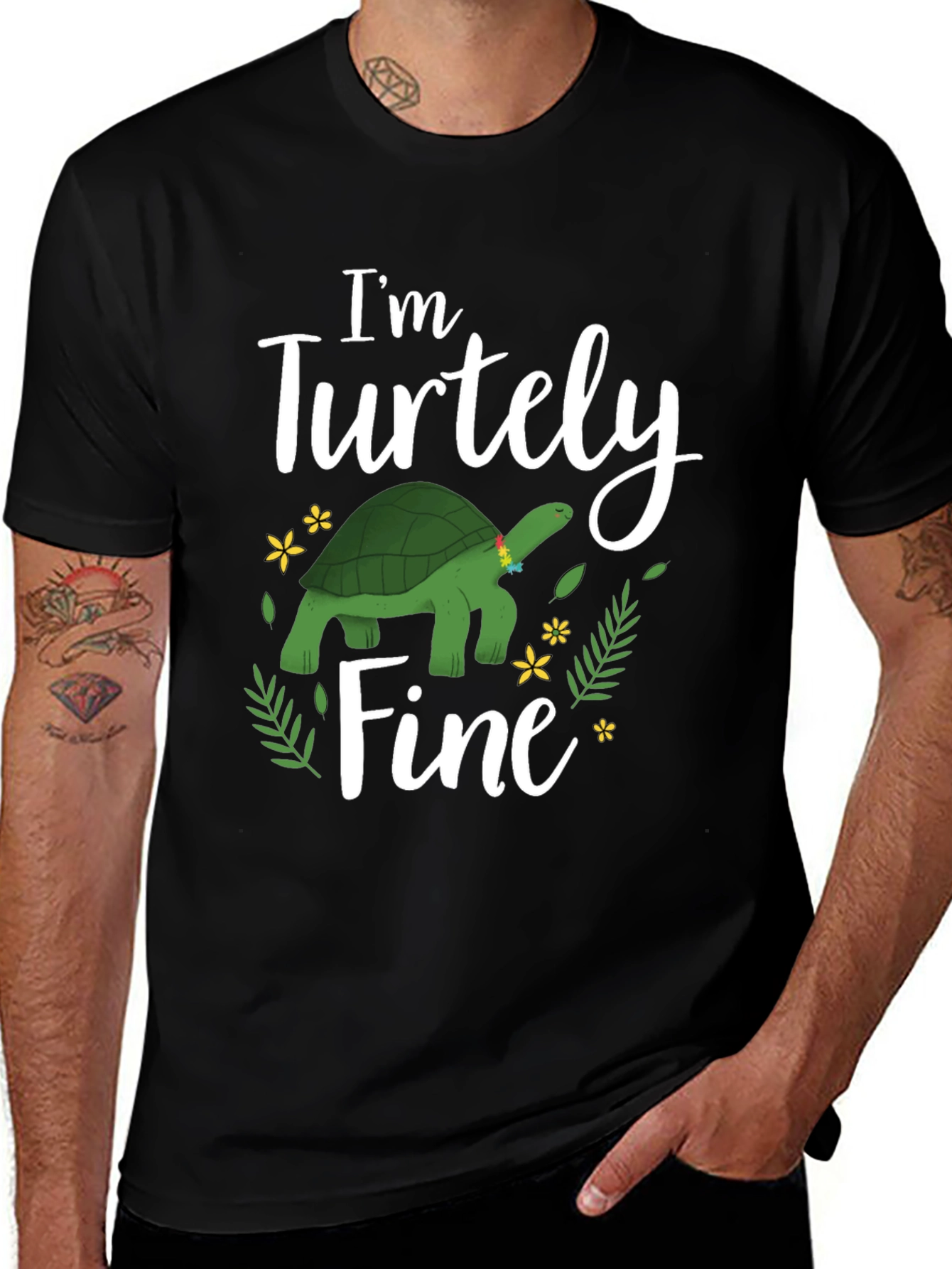 Im Turtely Fine T-Shirt - Turtle Lover Tee