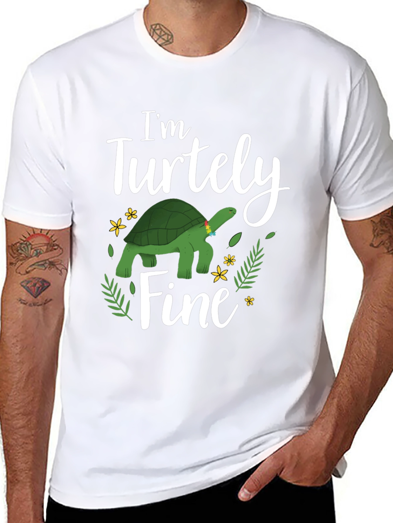 Im Turtely Fine T-Shirt - Turtle Lover Tee