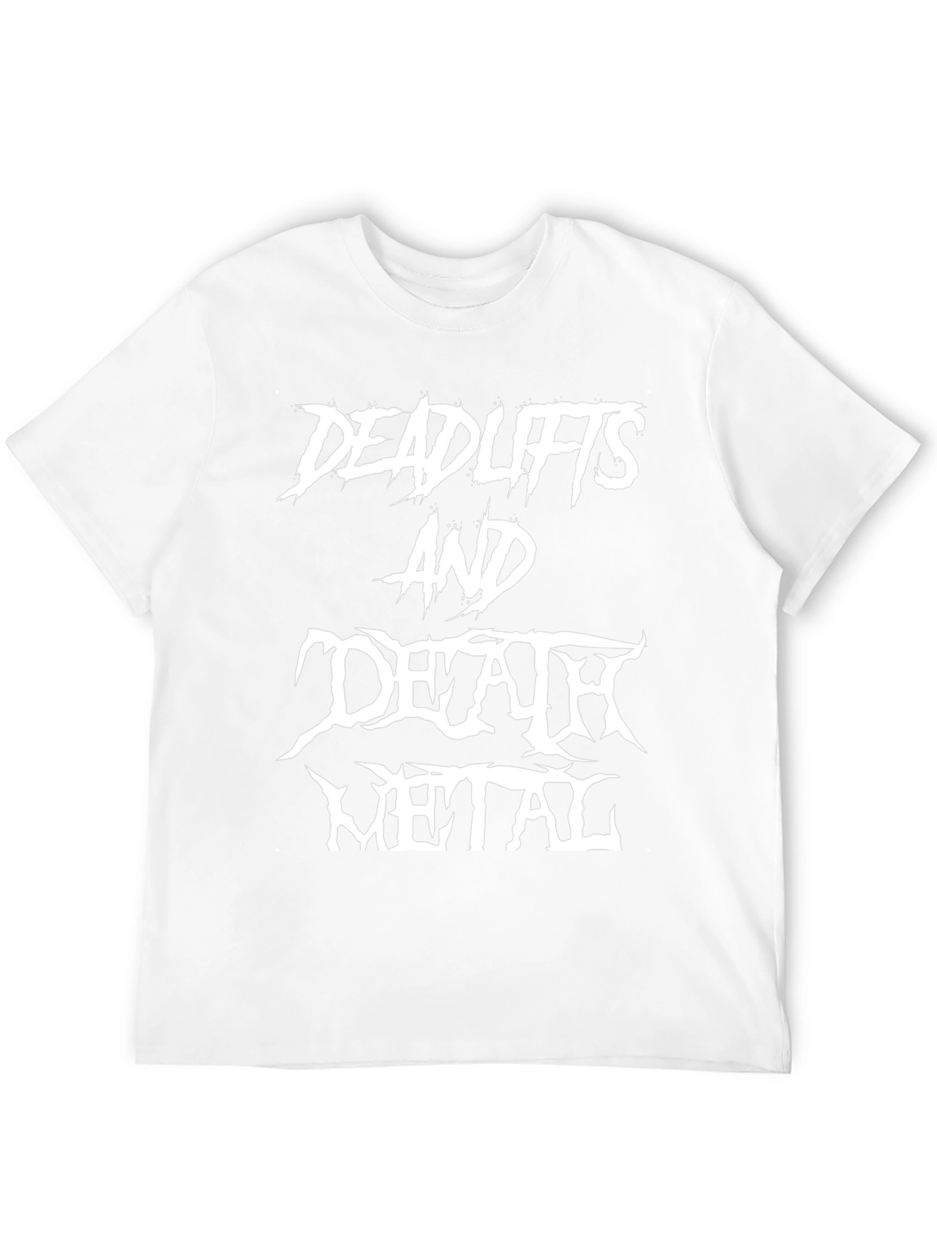 Deadlifts and Death Metal Black T-Shirt