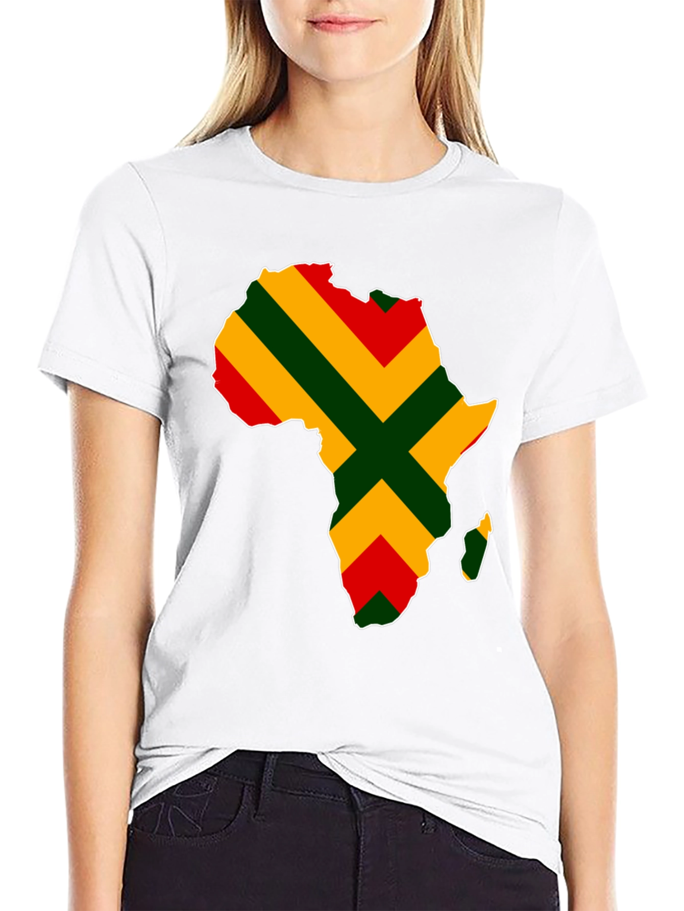 Africa Map Tee - Black History T-Shirt