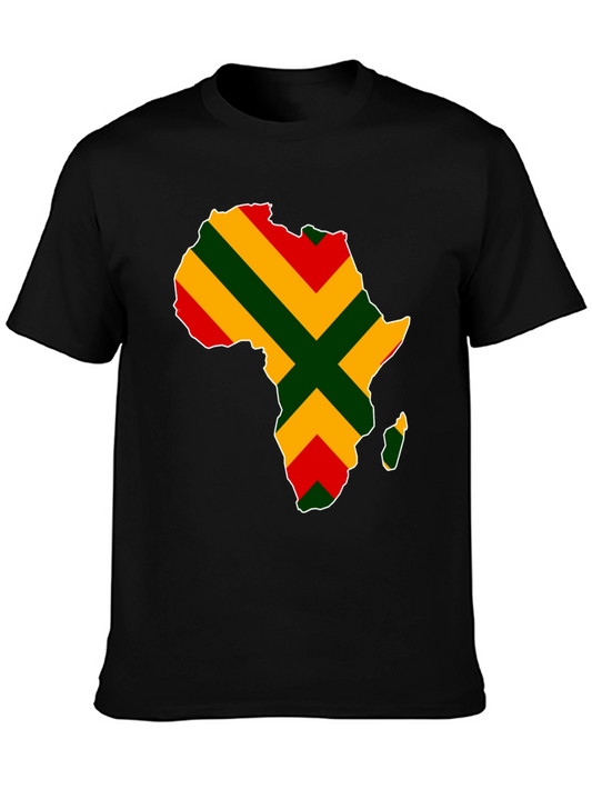 Africa Map Tee - Black History T-Shirt