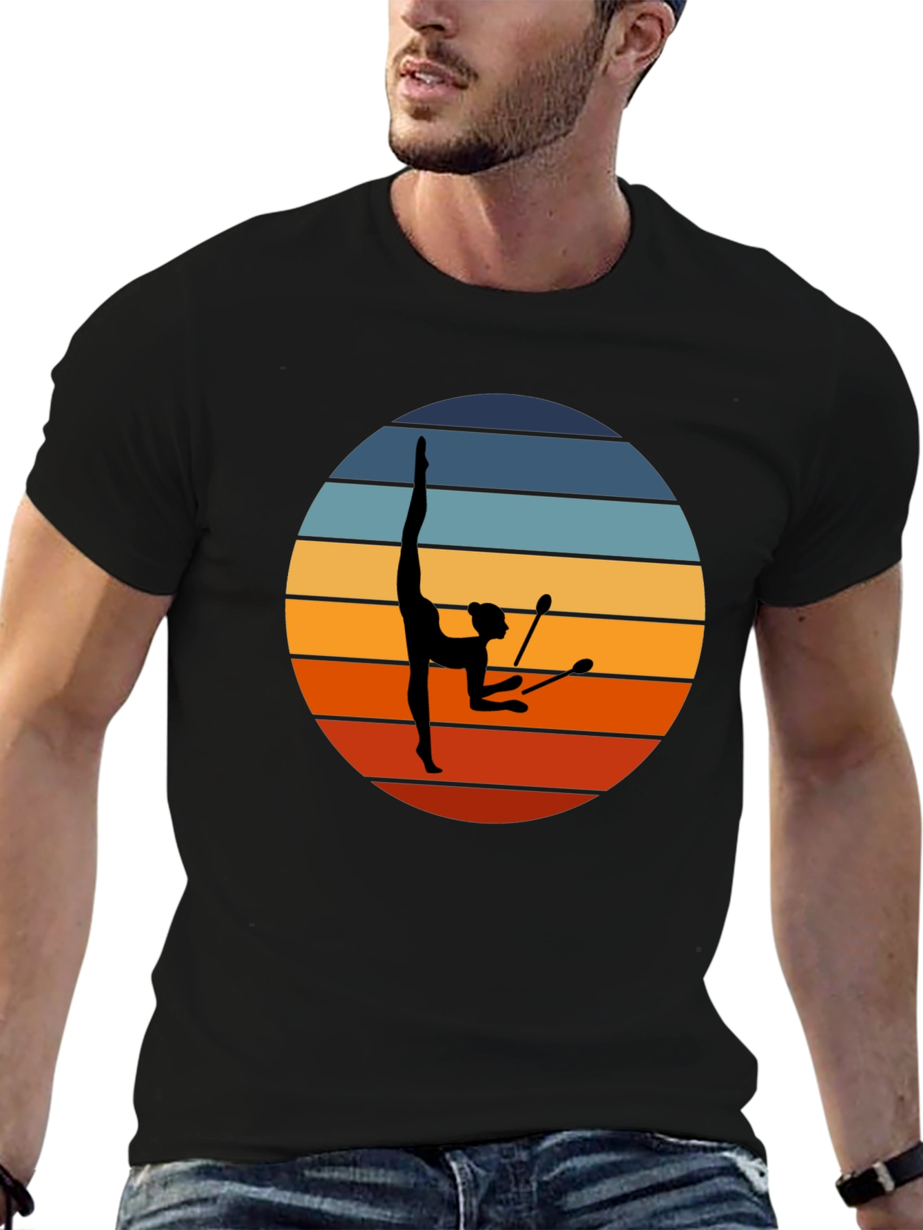 Rhythmic Gymnast Sunset T-Shirt