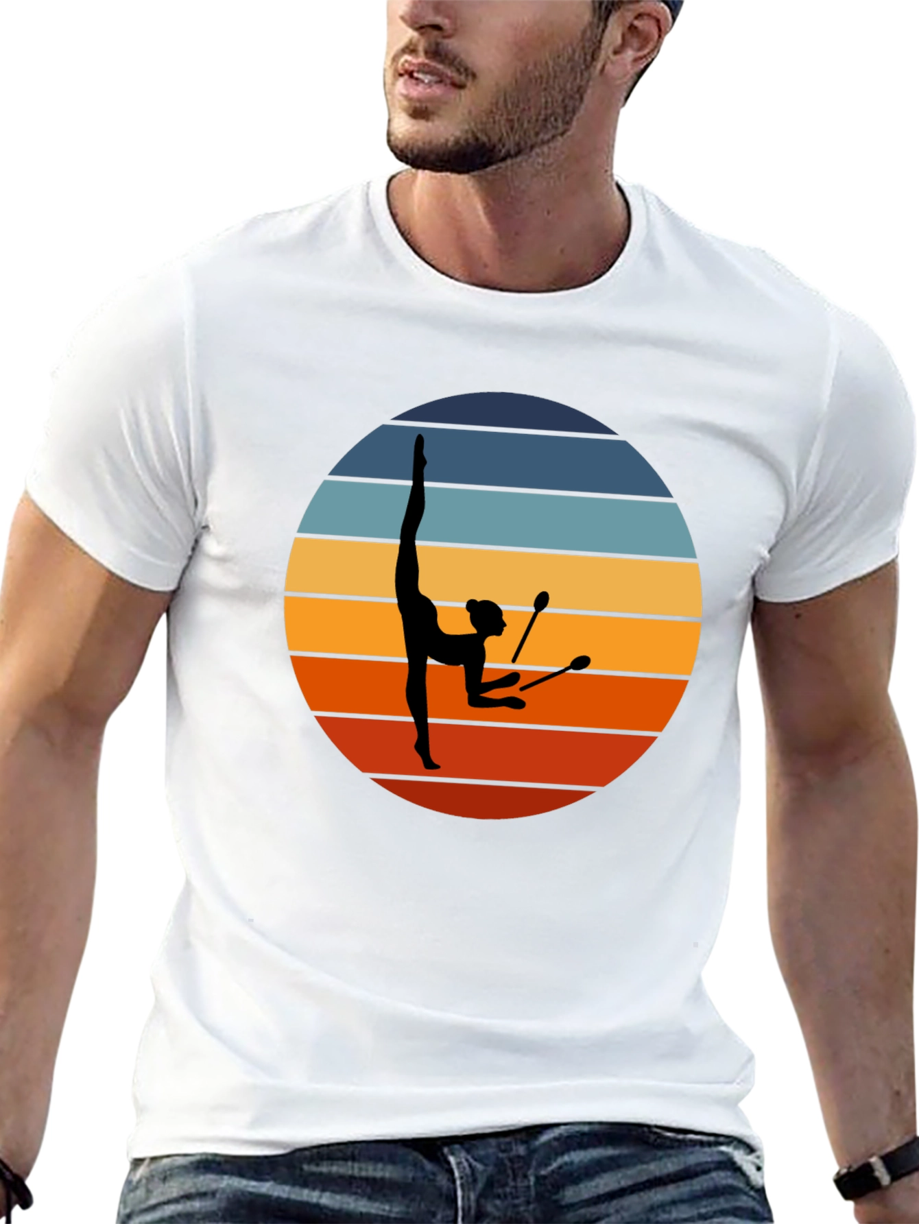 Rhythmic Gymnast Sunset T-Shirt