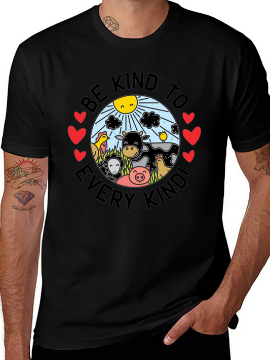 Be Kind T-Shirt - Animal Lover Graphic Tee