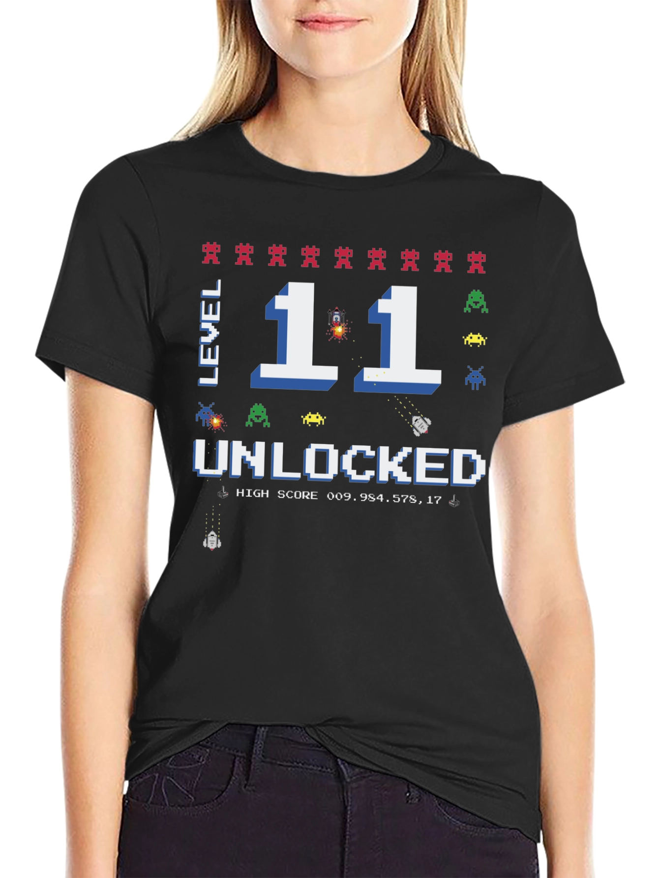 Level 11 Unlocked Gamer T-Shirt
