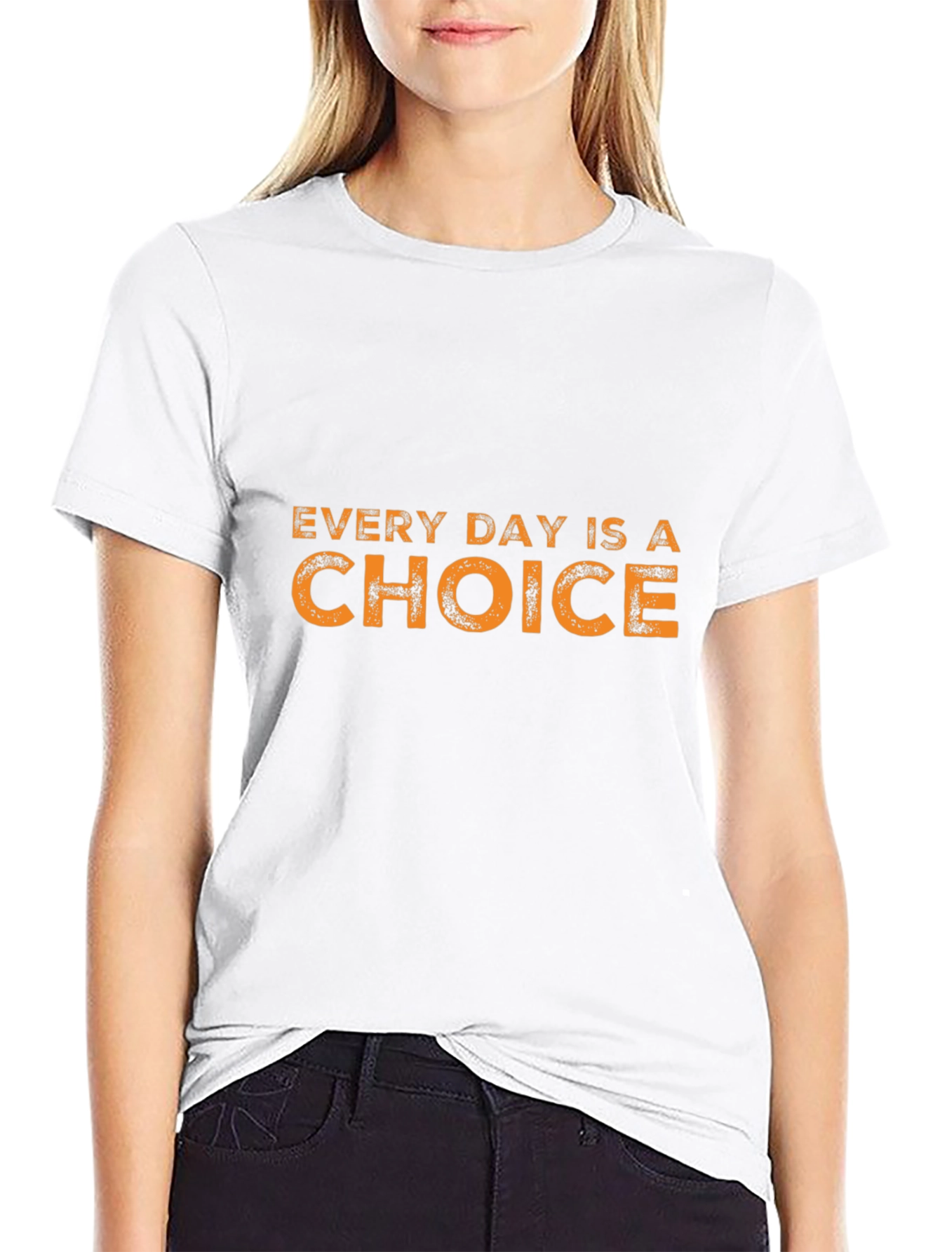 Every Day is a Choice Black T-Shirt