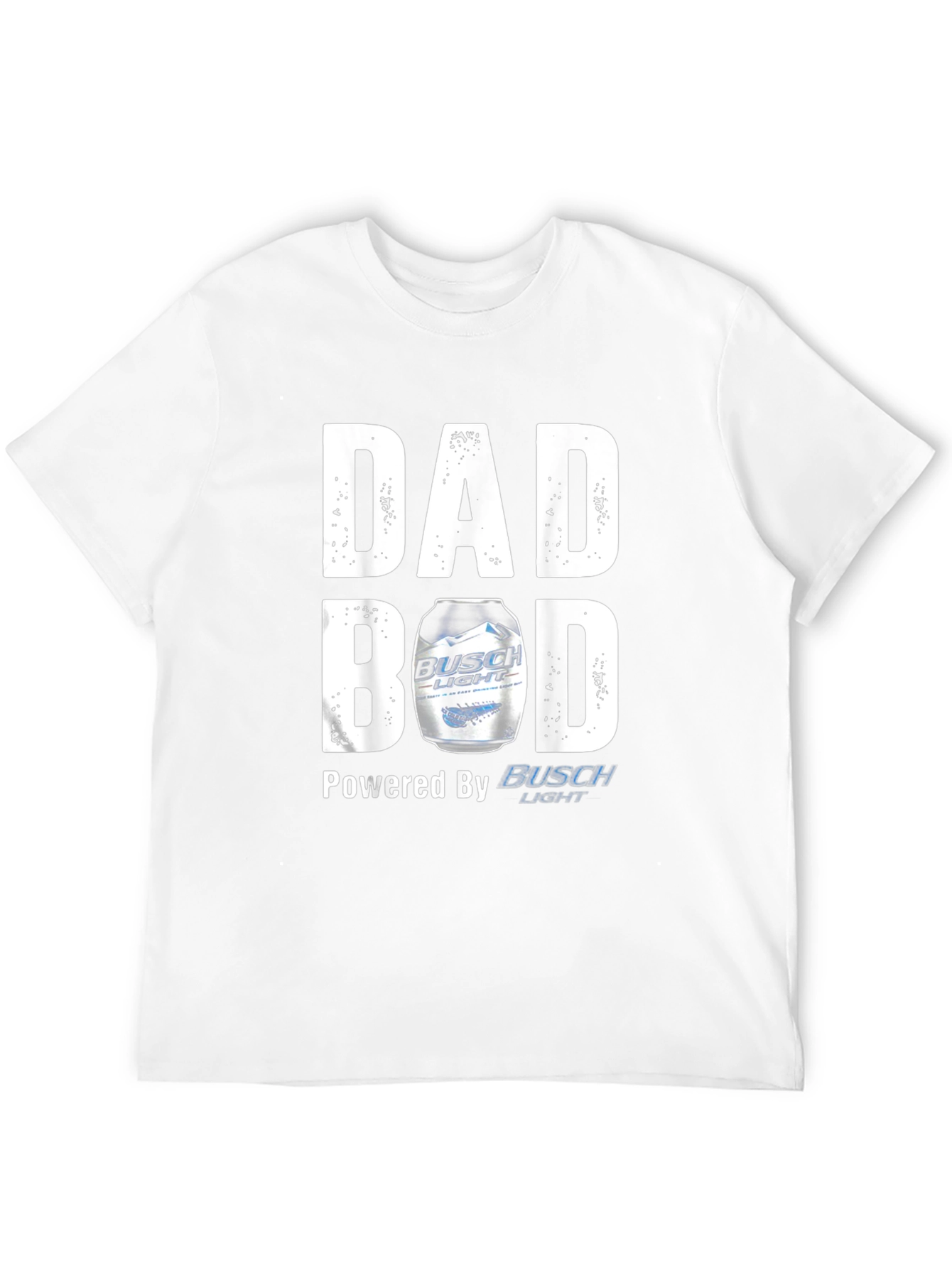 Dad Bod Powered By Busch Light T-Shirt