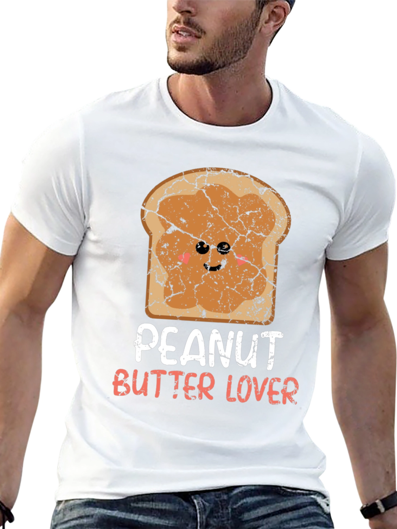 Peanut Butter Lover Graphic T-Shirt