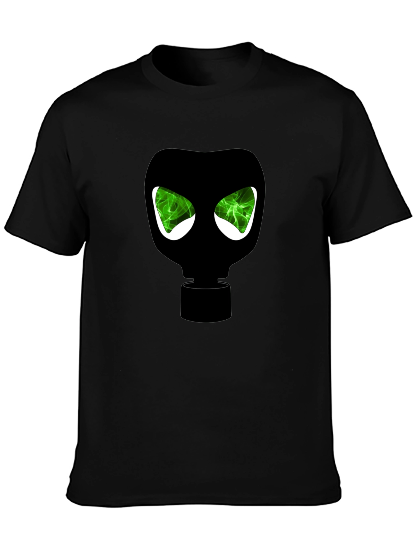 Gas Mask Graphic Tee - Mens Black T-Shirt