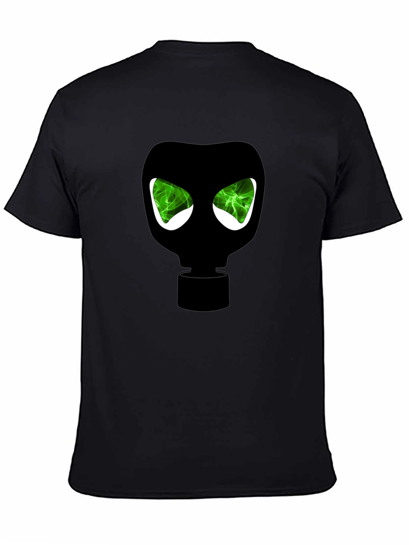 Gas Mask Graphic Tee - Mens Black T-Shirt