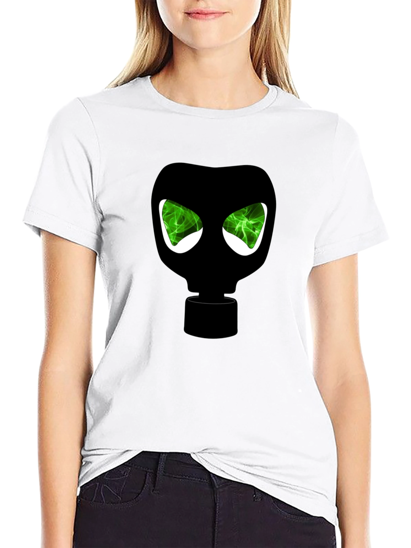 Gas Mask Graphic Tee - Mens Black T-Shirt