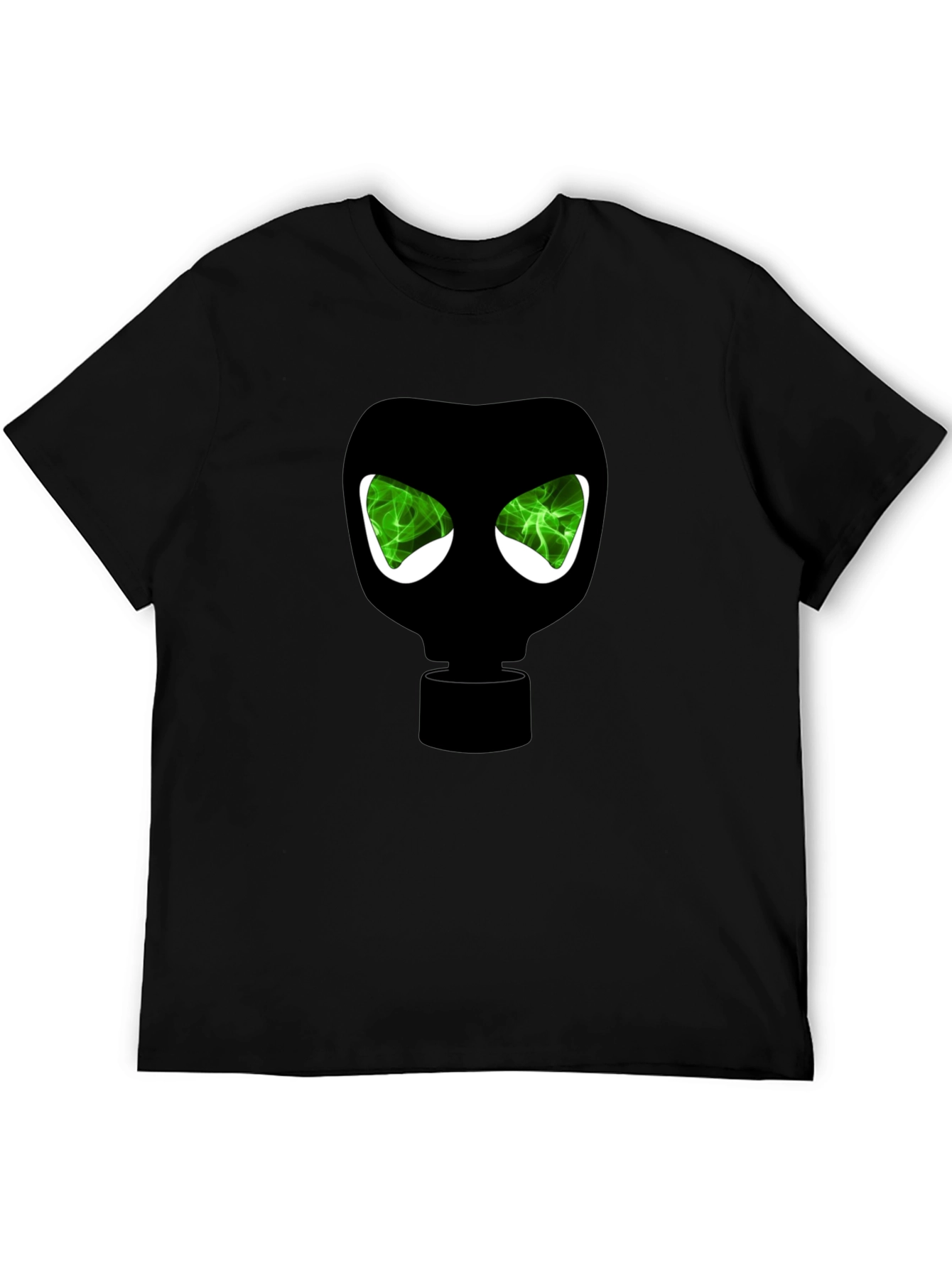 Gas Mask Graphic Tee - Mens Black T-Shirt
