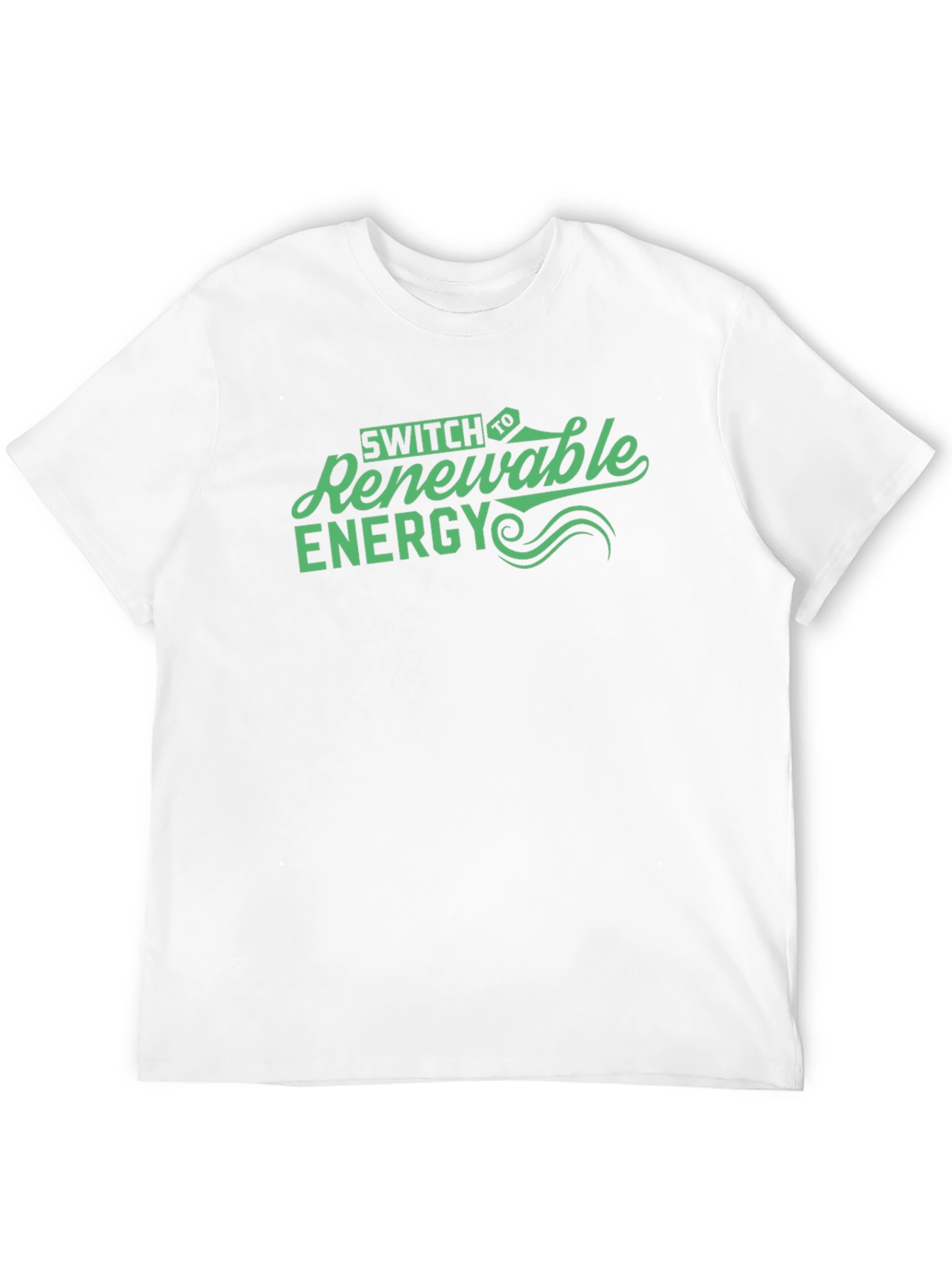 Renewable Energy Graphic Tee - Eco-Friendly Fashion
