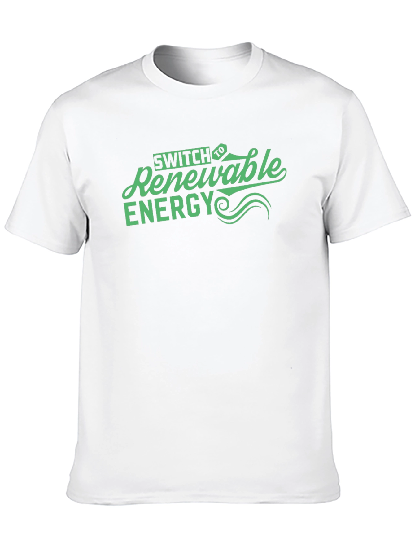 Renewable Energy Graphic Tee - Eco-Friendly Fashion