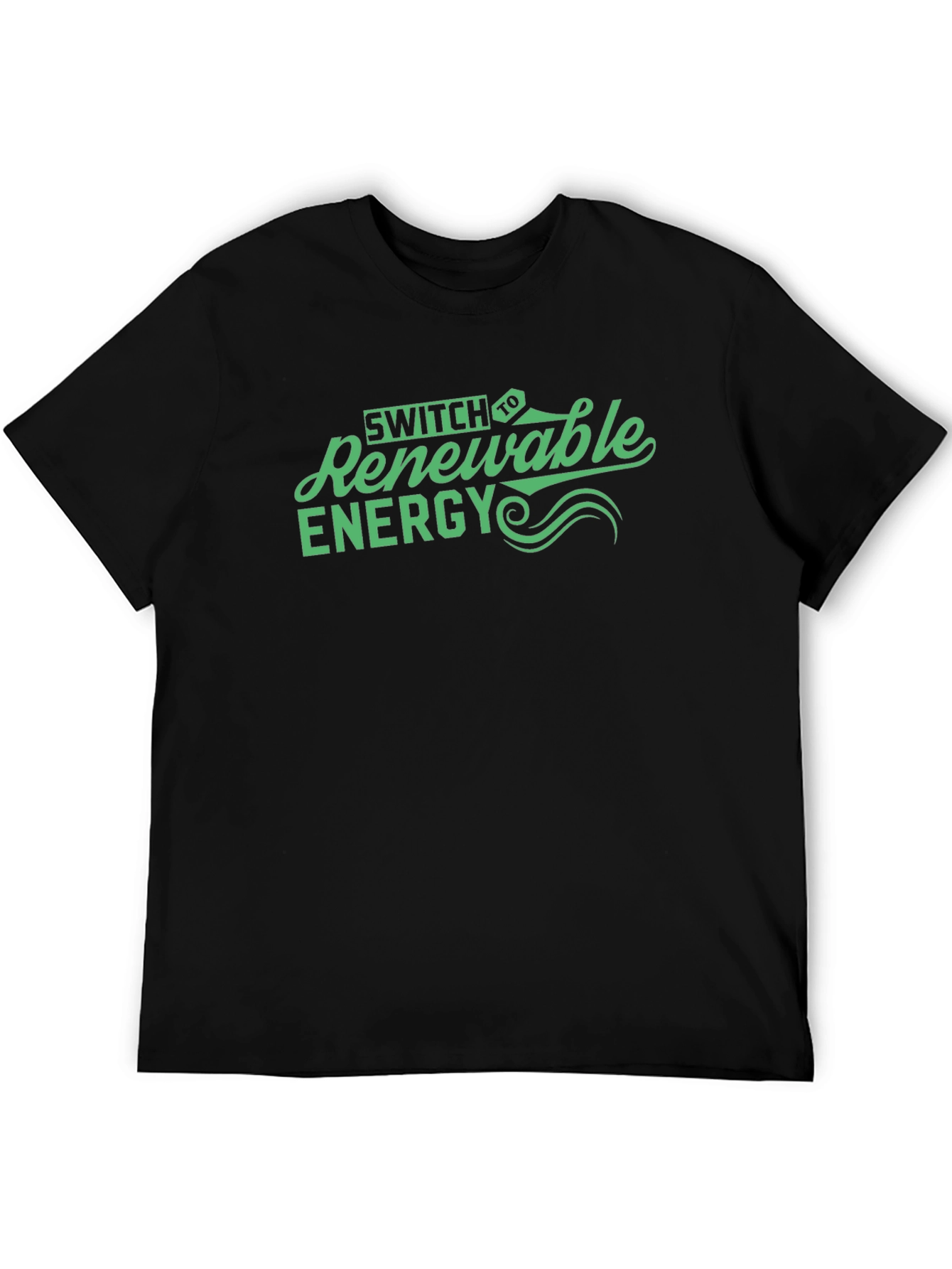 Renewable Energy Graphic Tee - Eco-Friendly Fashion