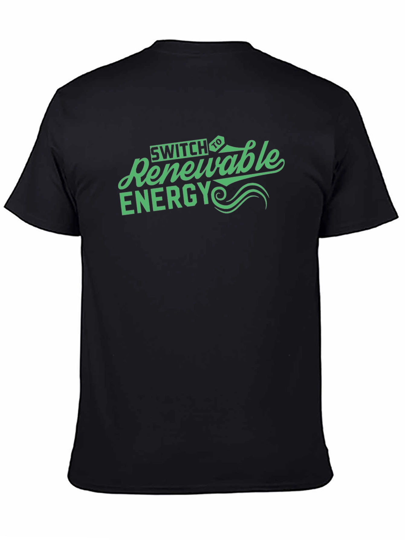 Renewable Energy Graphic Tee - Eco-Friendly Fashion