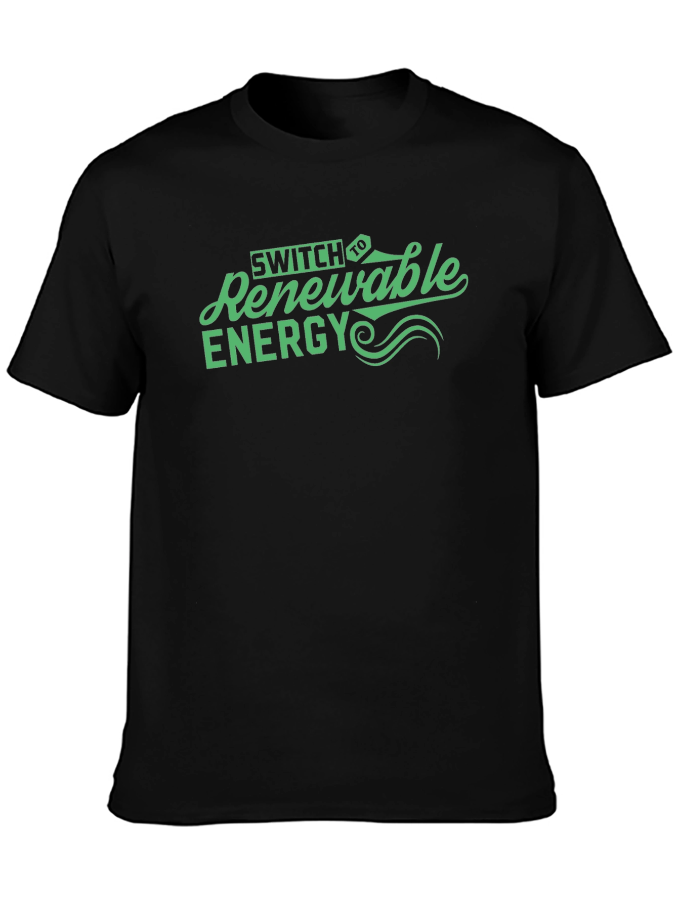 Renewable Energy Graphic Tee - Eco-Friendly Fashion
