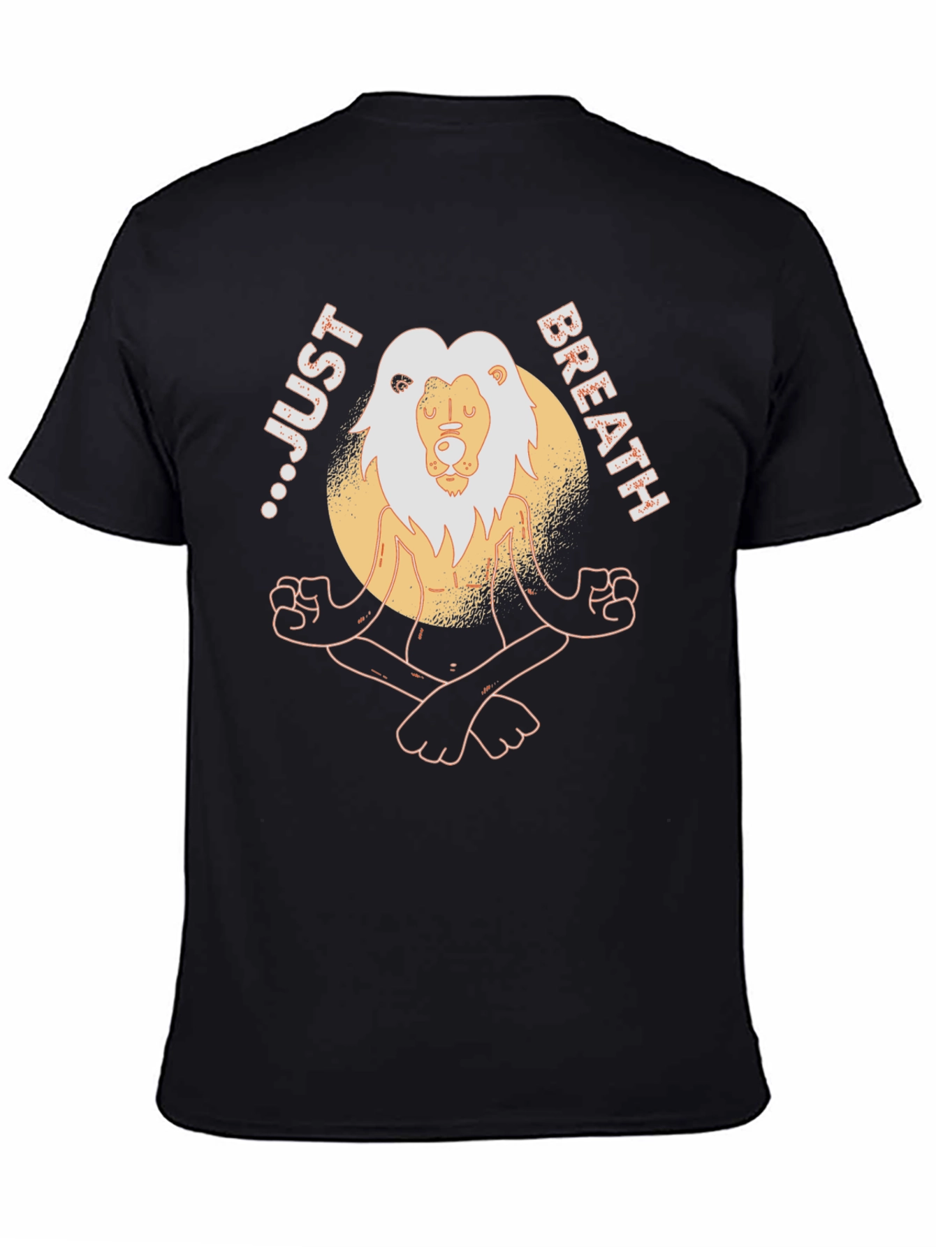 Just Breath Lion Meditation T-Shirt