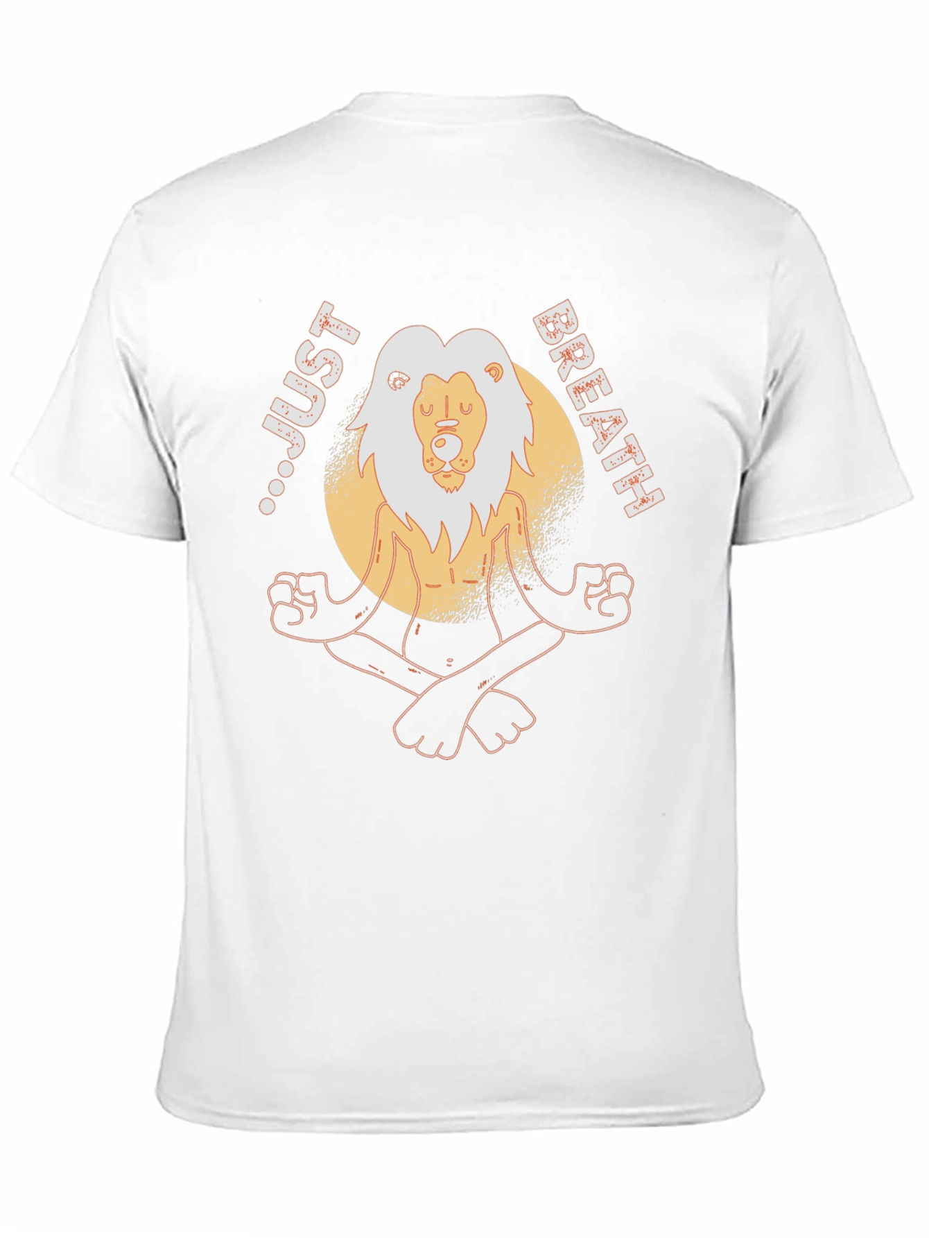 Just Breath Lion Meditation T-Shirt