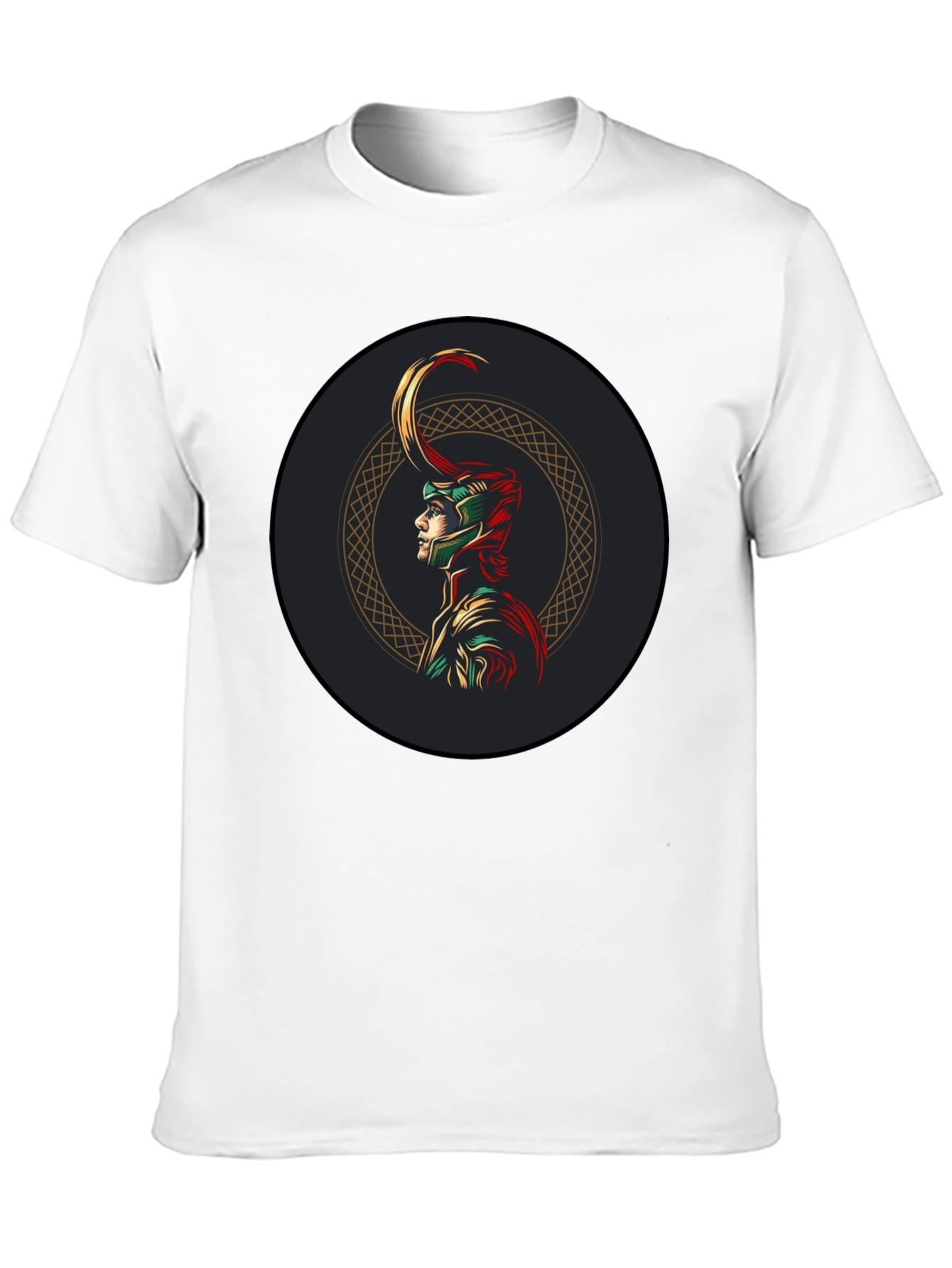 Loki Marvel Graphic Tee - Black Cotton Blend