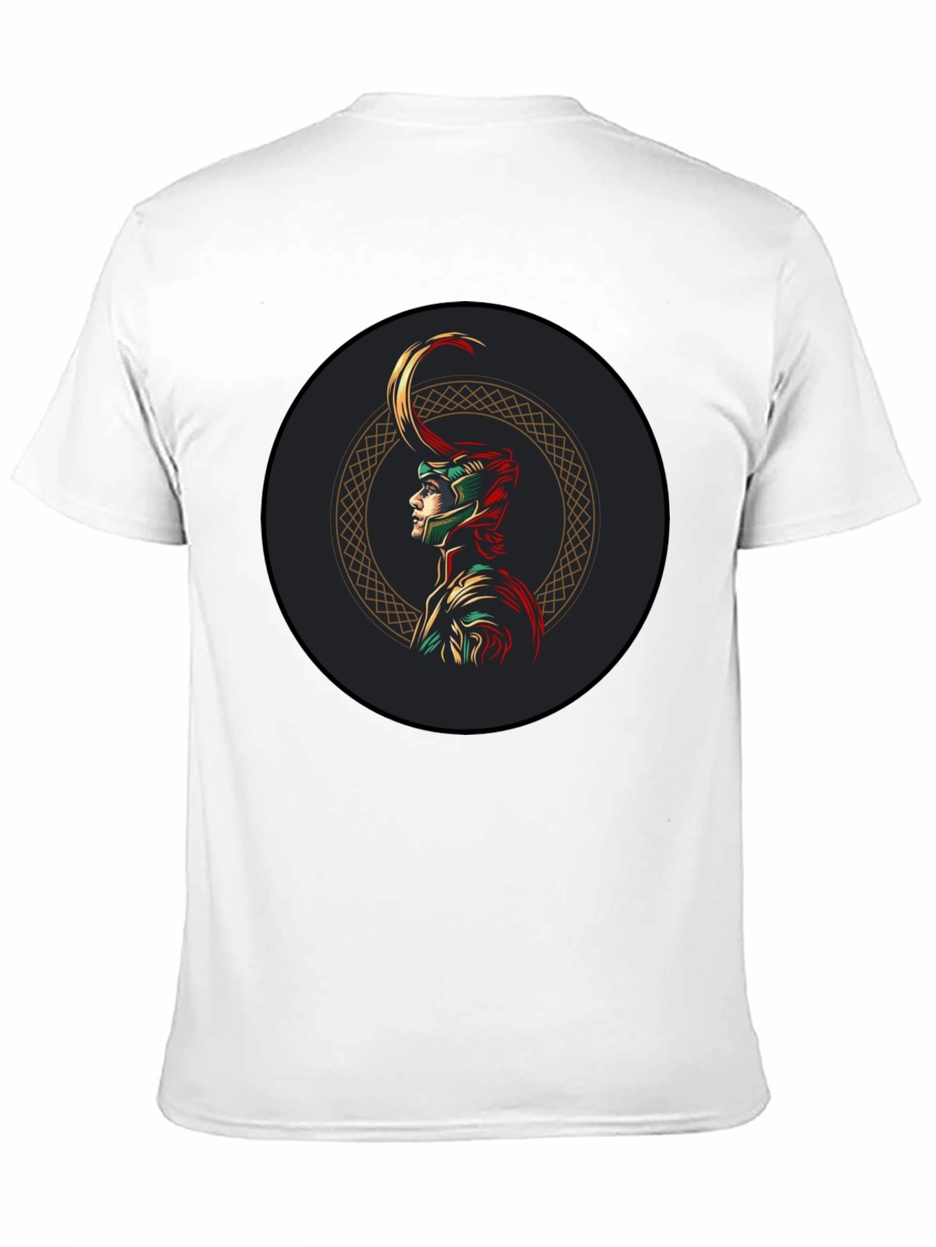 Loki Marvel Graphic Tee - Black Cotton Blend