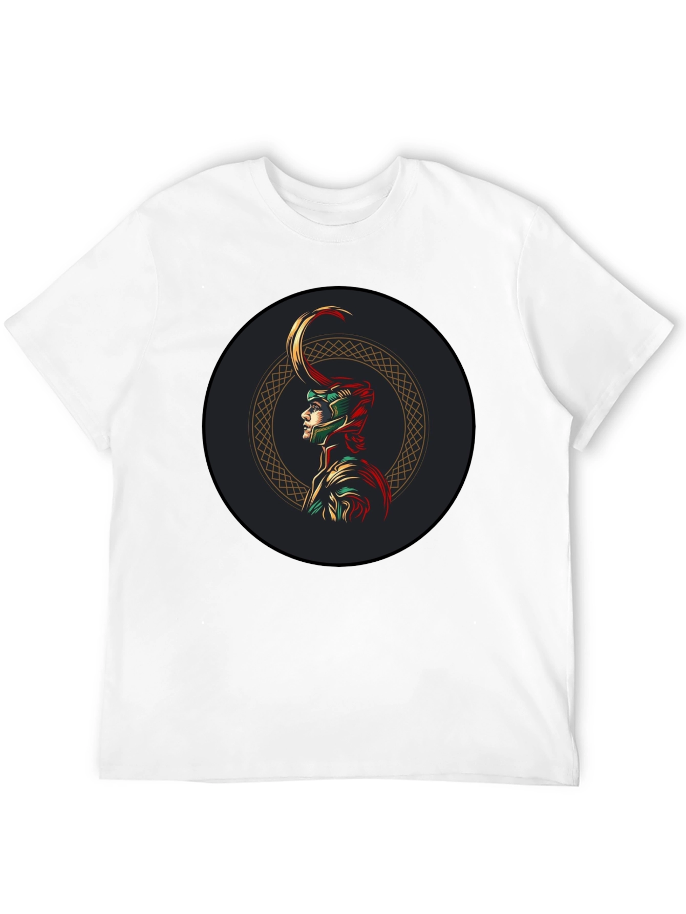 Loki Marvel Graphic Tee - Black Cotton Blend