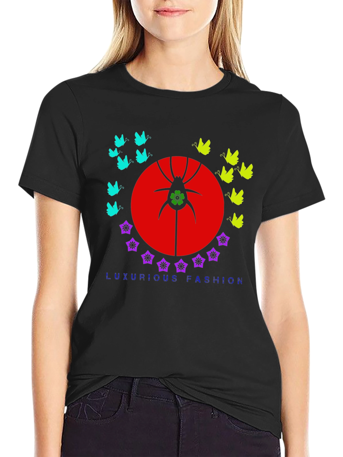 Bold Graphic Tee - Luxurious Fashion