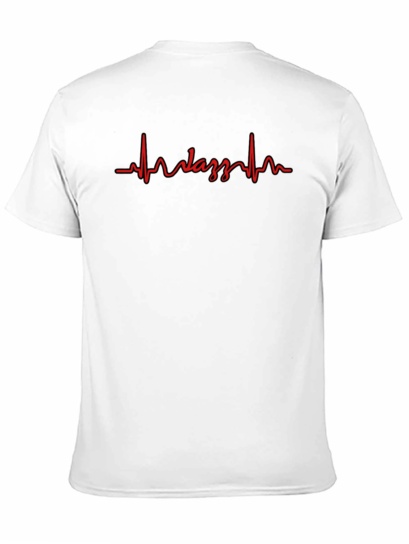 Heartbeat Wazzz Black T-Shirt