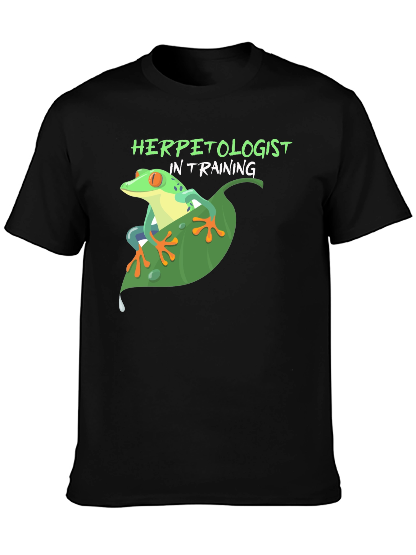 Herpetologist In Training Frog T-Shirt