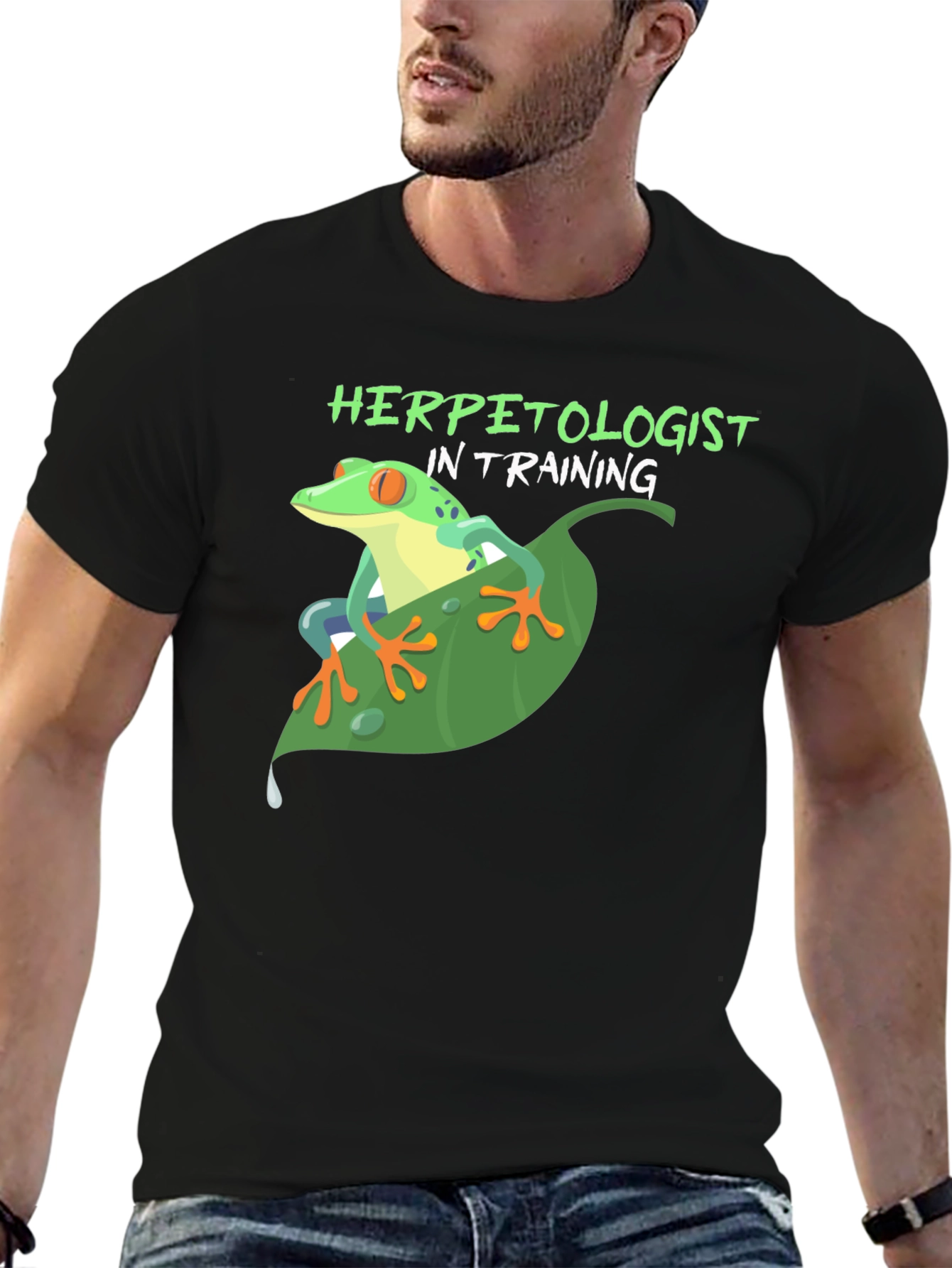 Herpetologist In Training Frog T-Shirt