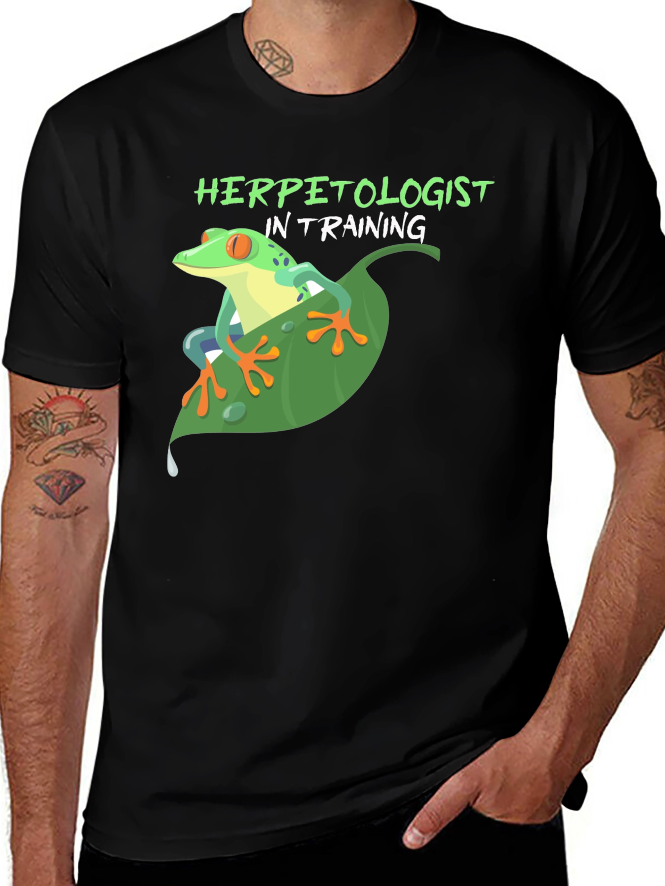 Herpetologist In Training Frog T-Shirt