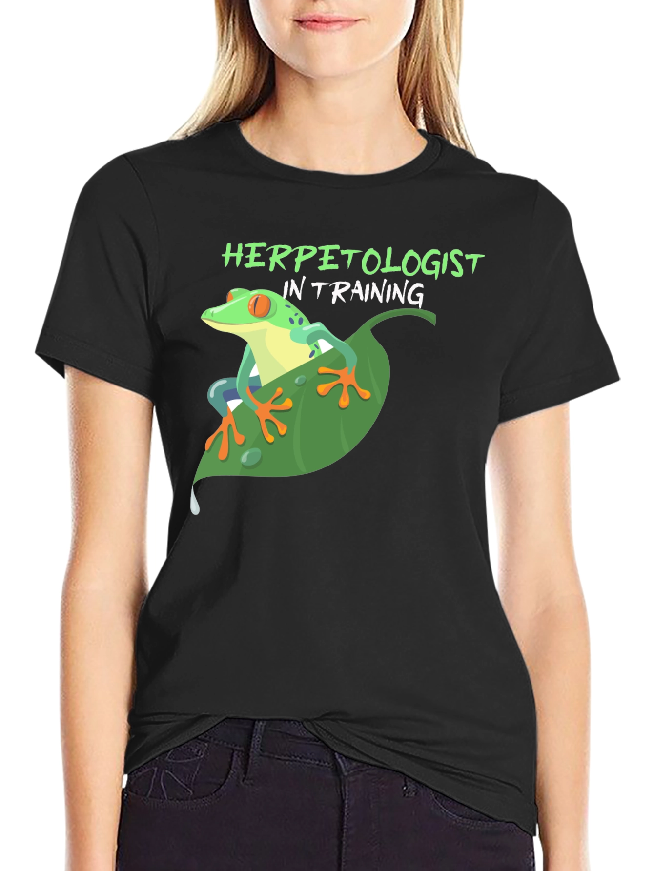 Herpetologist In Training Frog T-Shirt