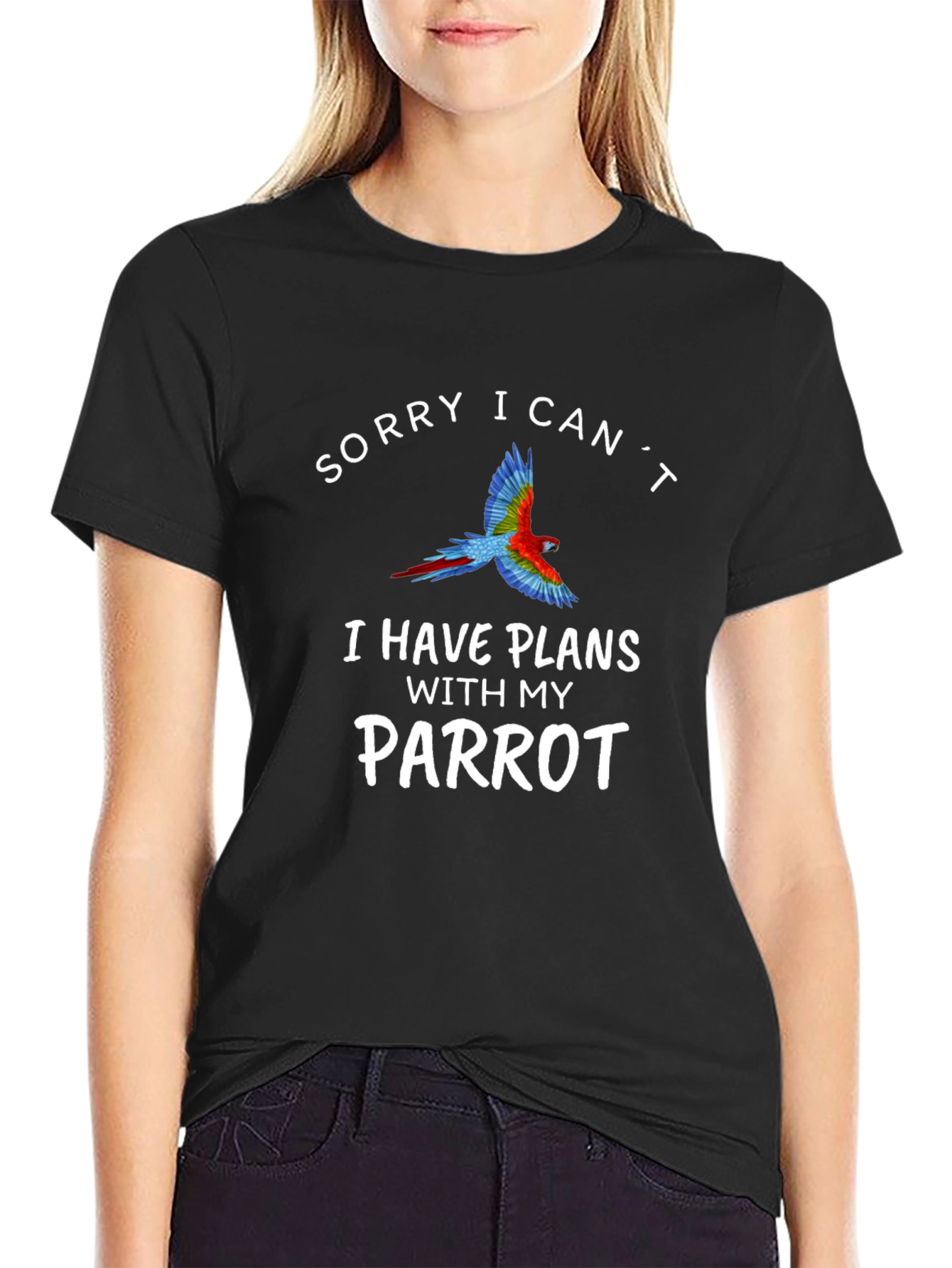 Sorry I Cant Parrot T-Shirt