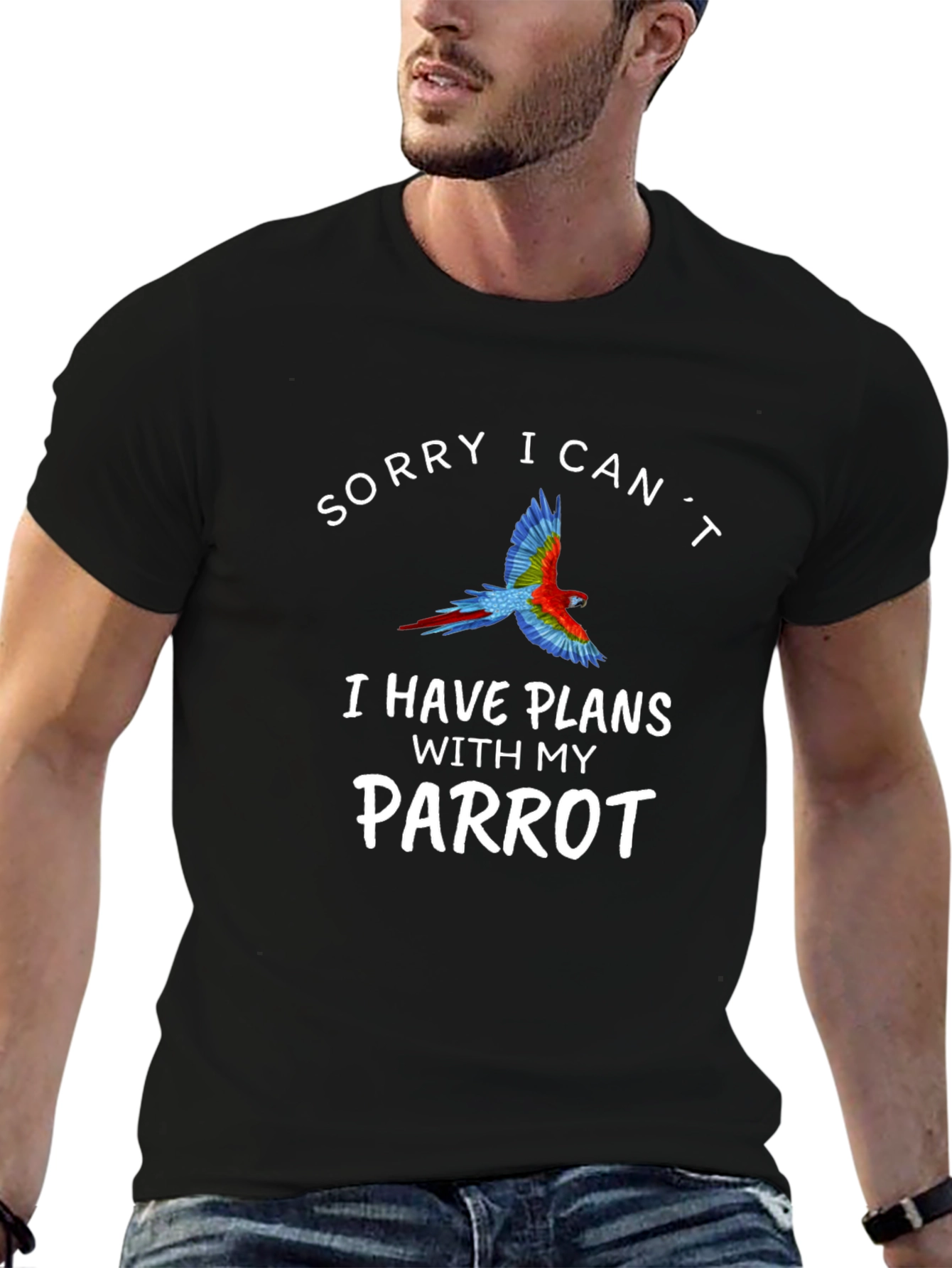 Sorry I Cant Parrot T-Shirt