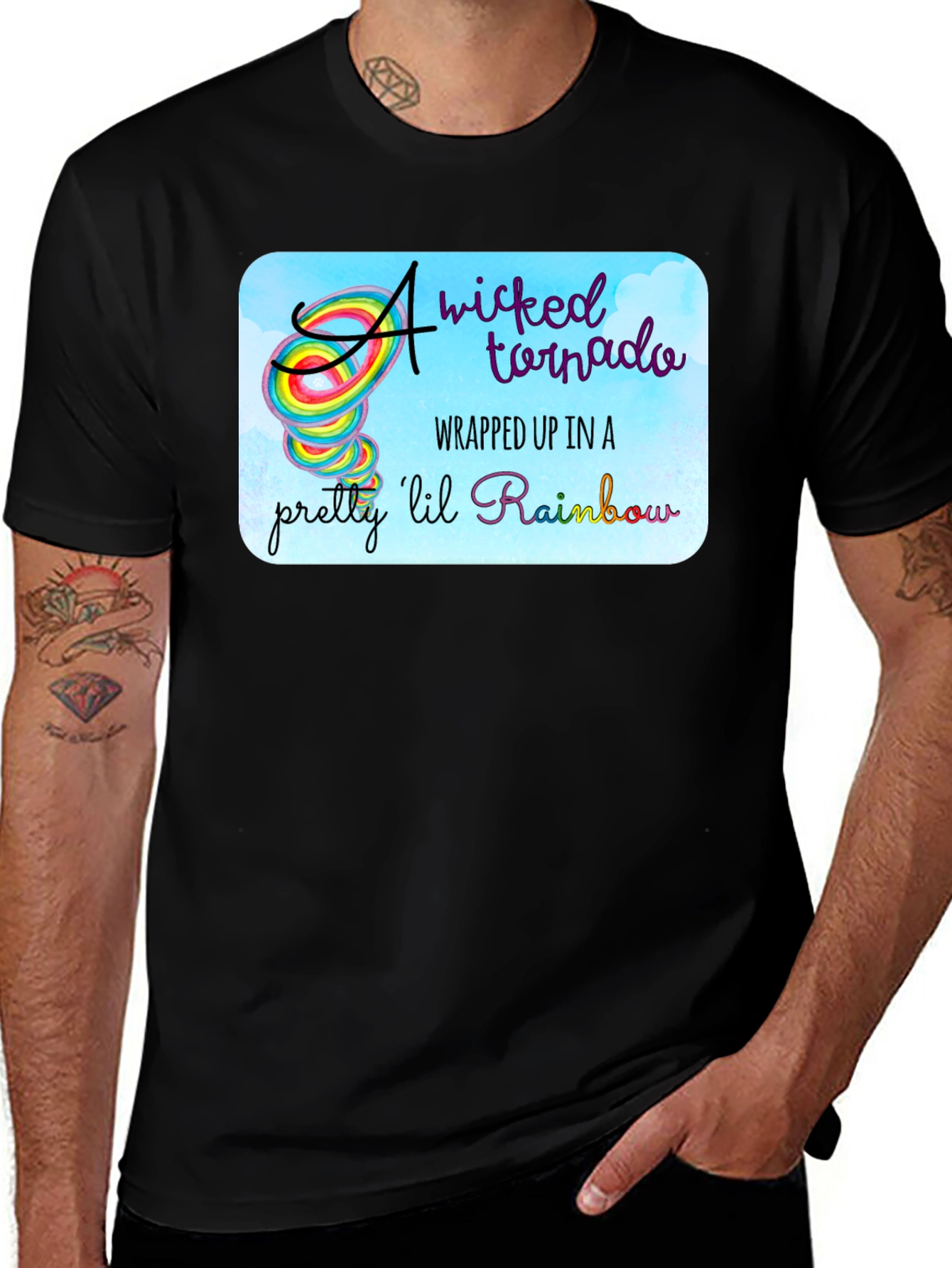 Wicked Tornado Rainbow T-Shirt