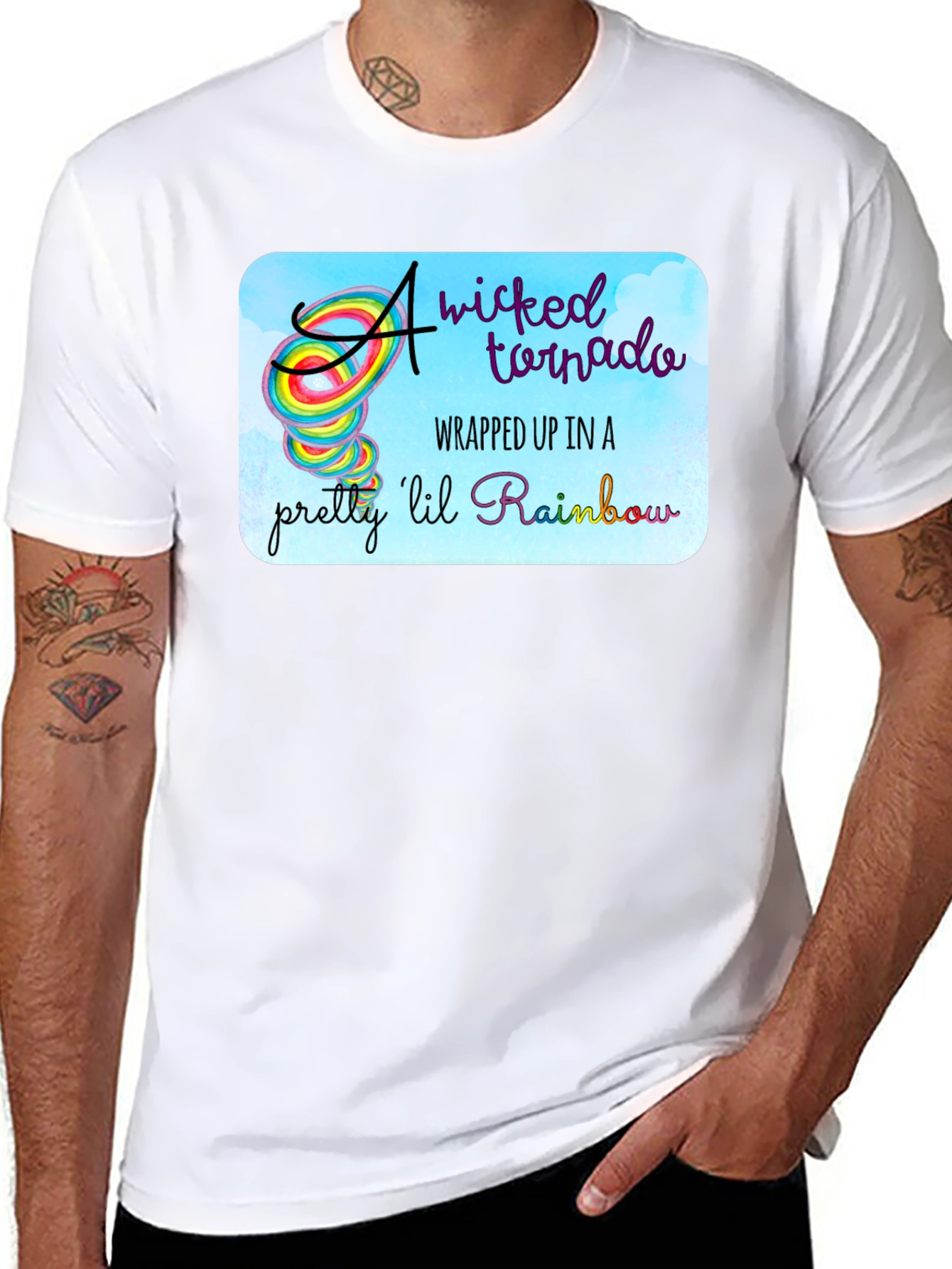Wicked Tornado Rainbow T-Shirt