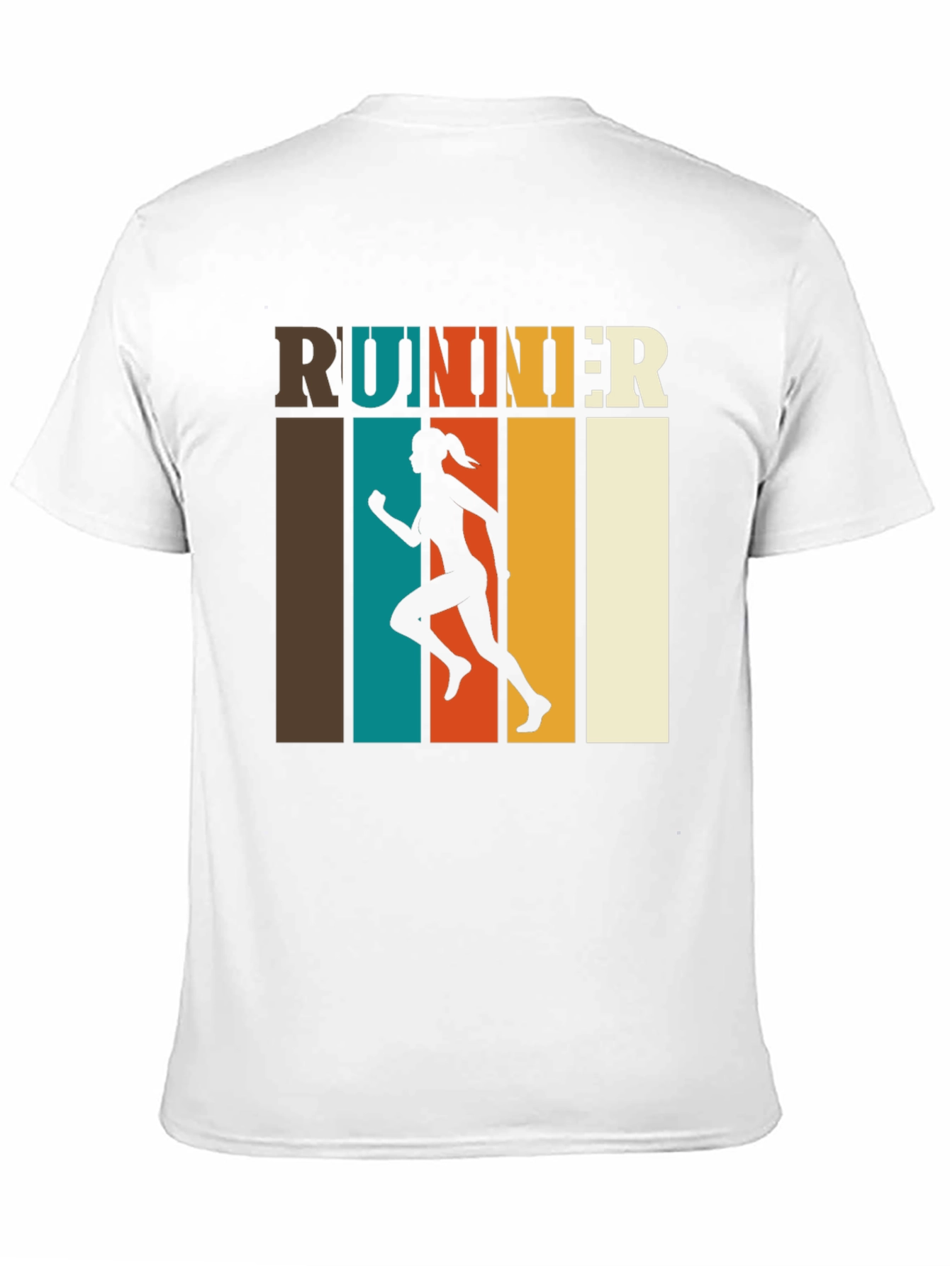 Retro Runner Graphic Tee - Black