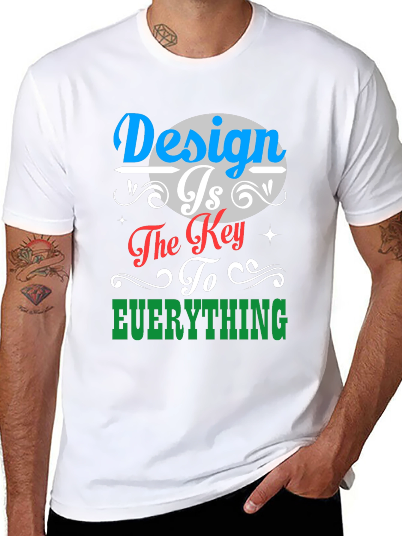 Design is Key Graphic T-Shirt