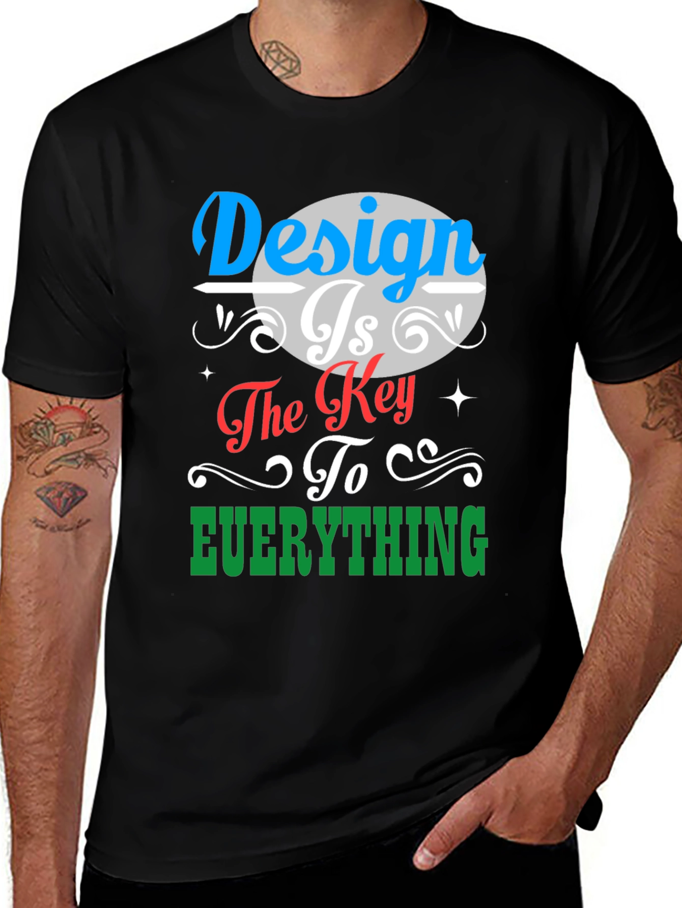 Design is Key Graphic T-Shirt