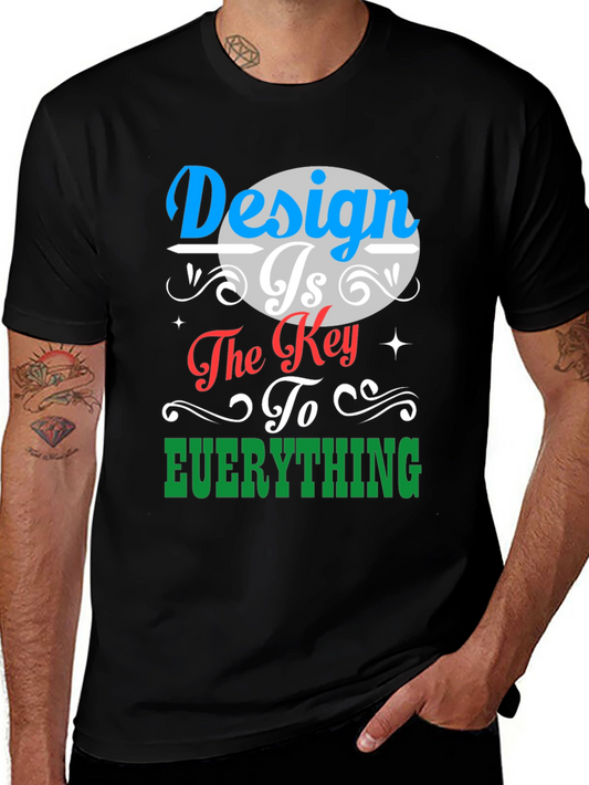 Design is Key Graphic T-Shirt